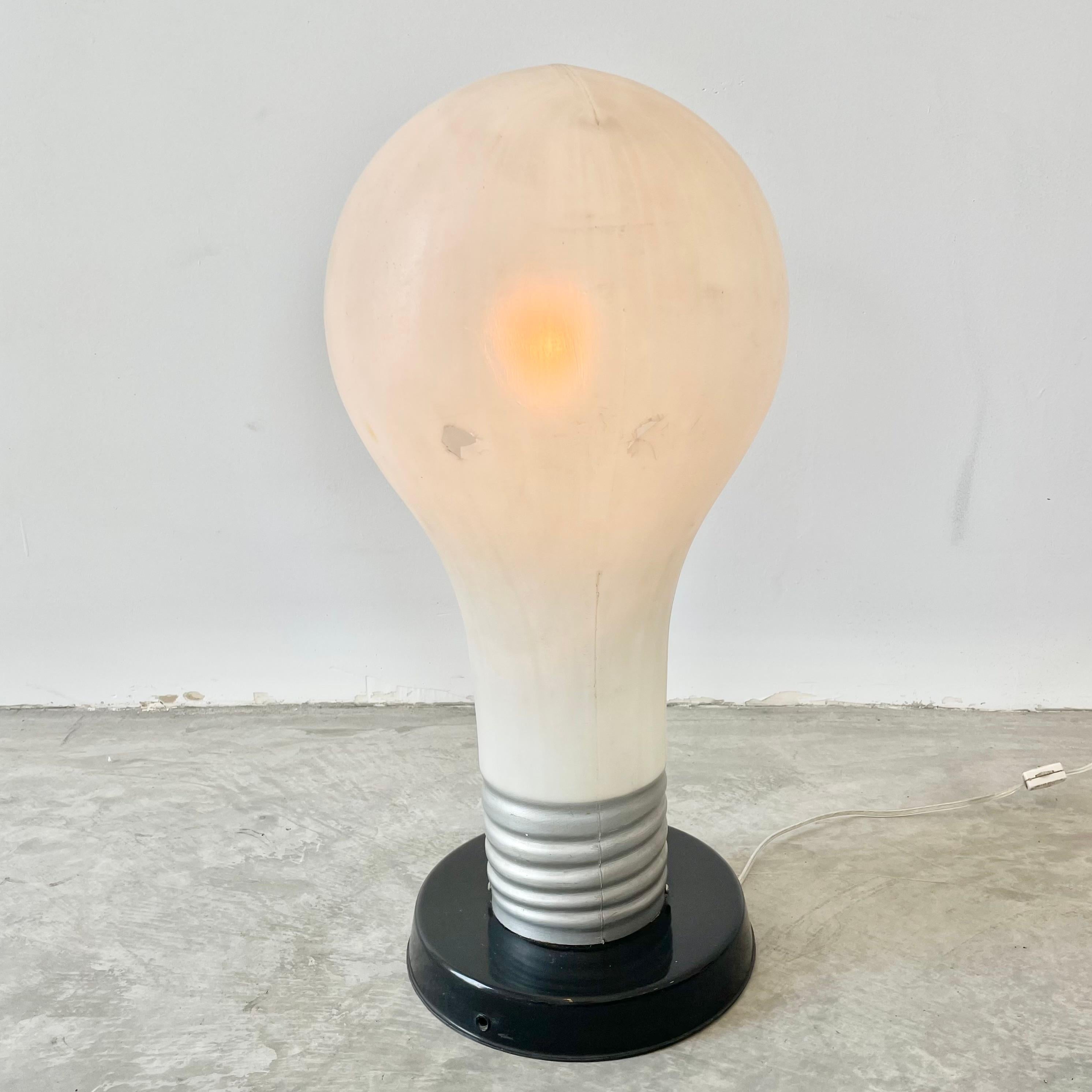 American Massive Lightbulb Table Lamp For Sale