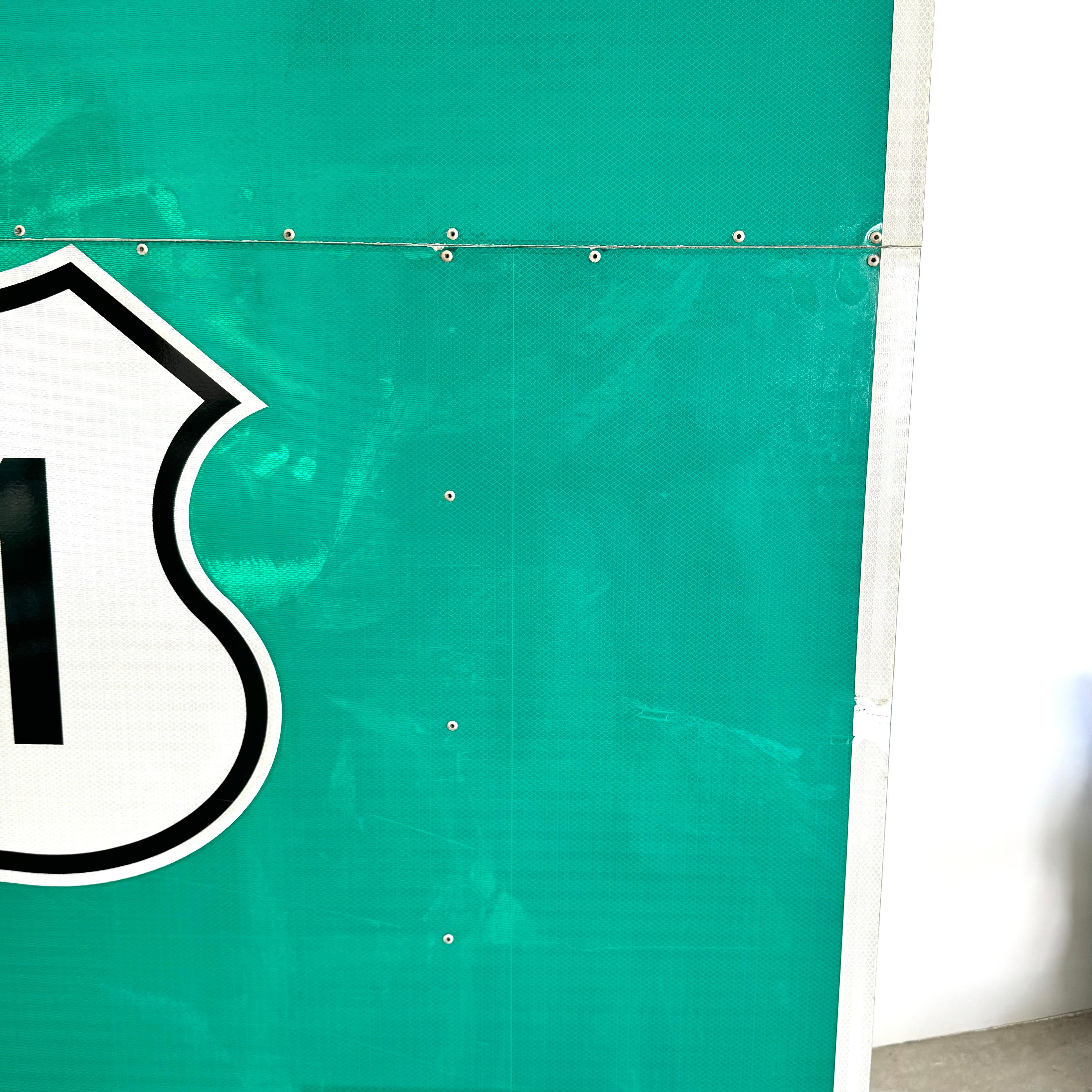 Massive Los Angeles 101 Freeway Sign, 1990s USA 2