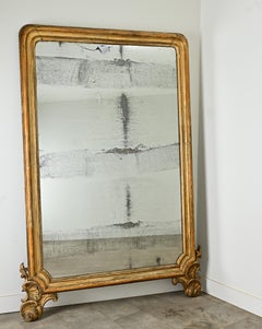 Massive Louis Philippe Gold Gilt Mirror