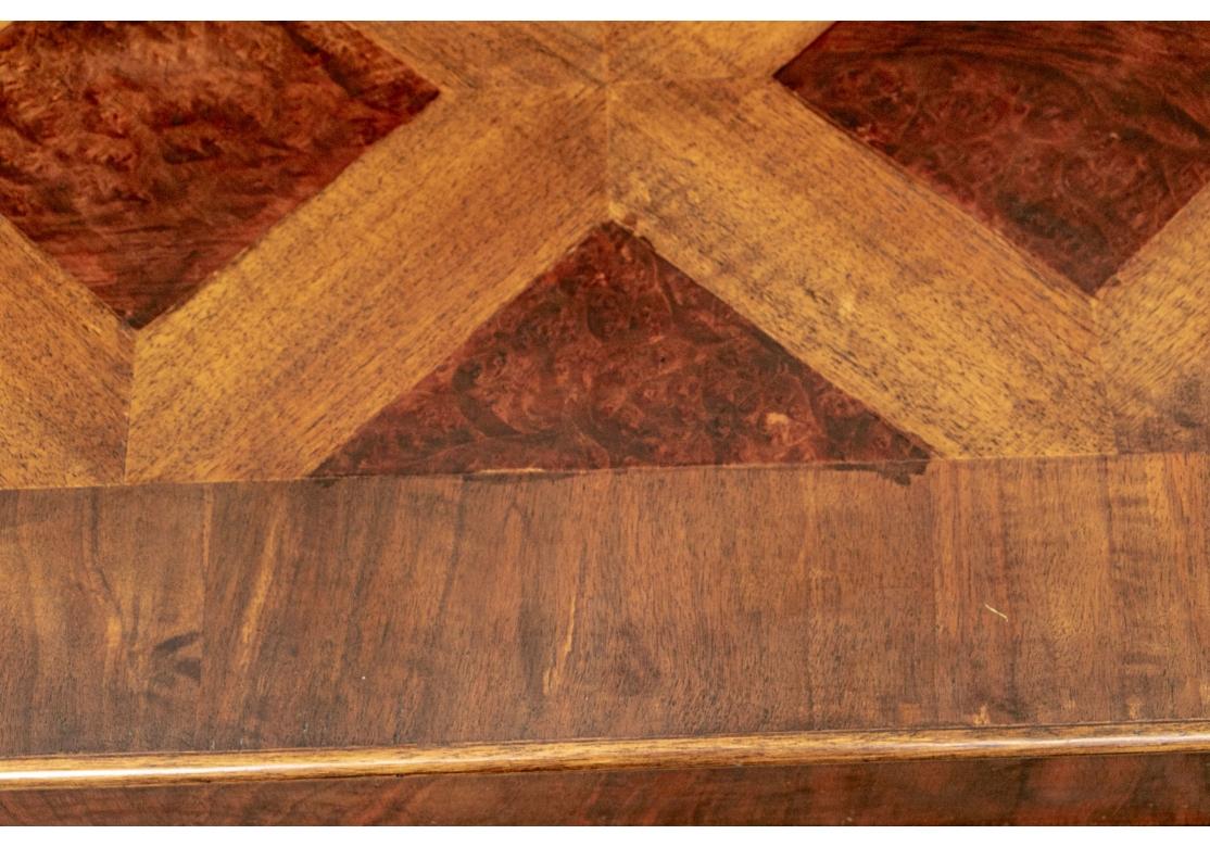 Massive Louis XIV Style Parquet Dining Table  For Sale 5