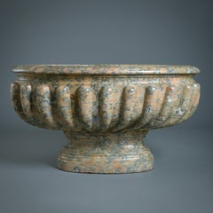 Massive Louis XIV 'Turquin de Caunes' Marble Cistern