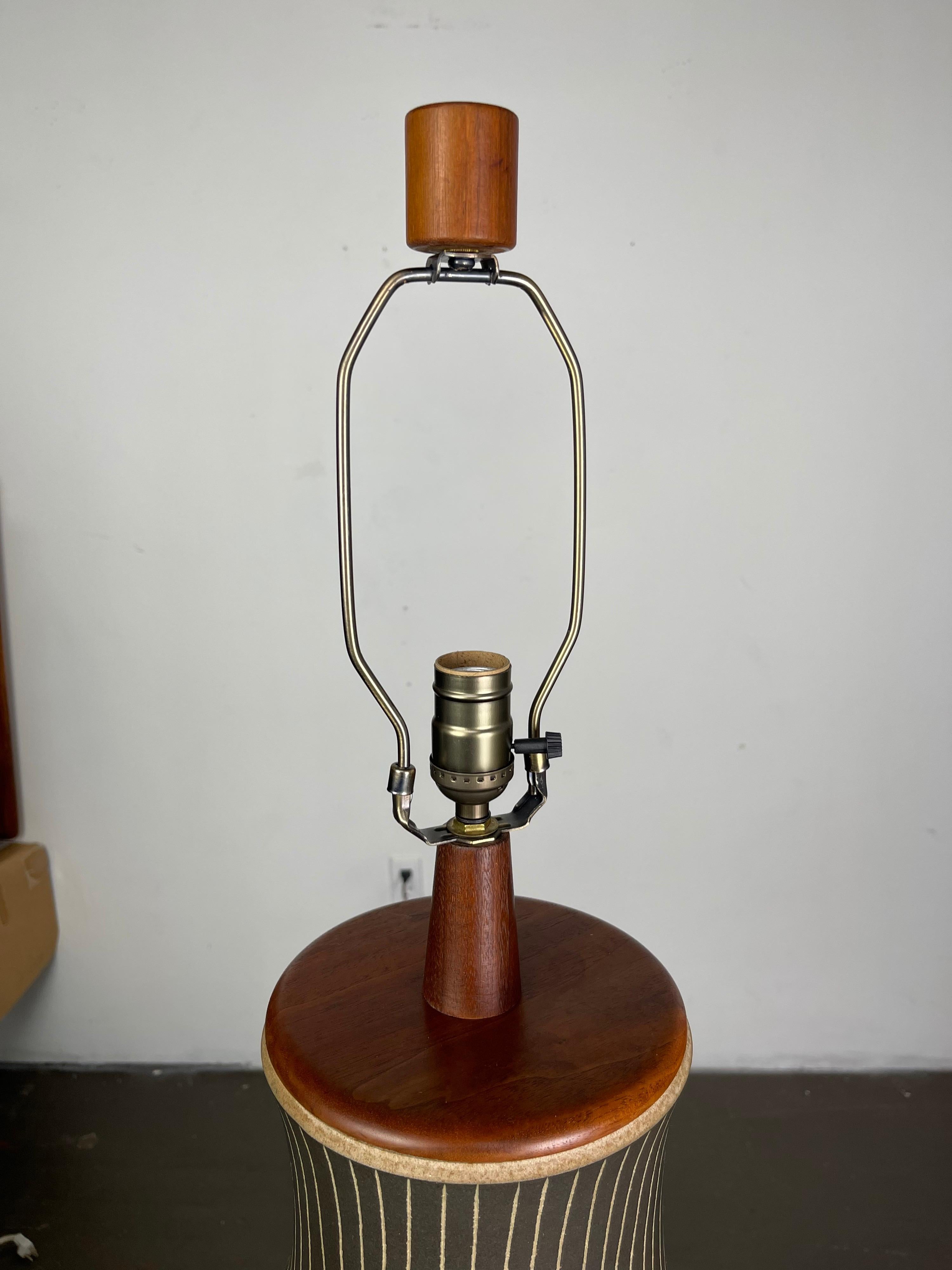 Mid-20th Century Massive Martz Table Lamp 