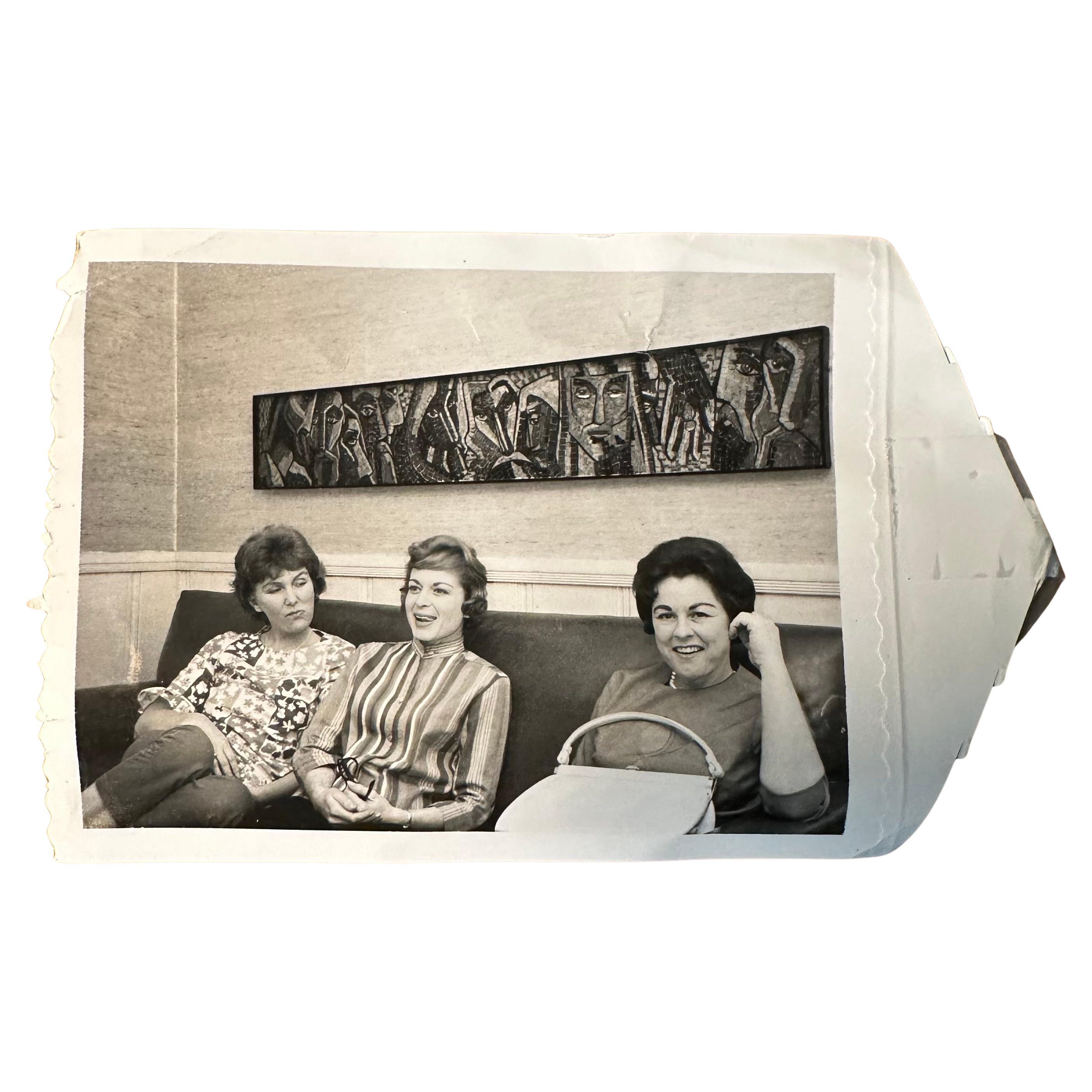 Massive MCM Mosaik Wandbehang von Jesus und Jünger im Angebot 12