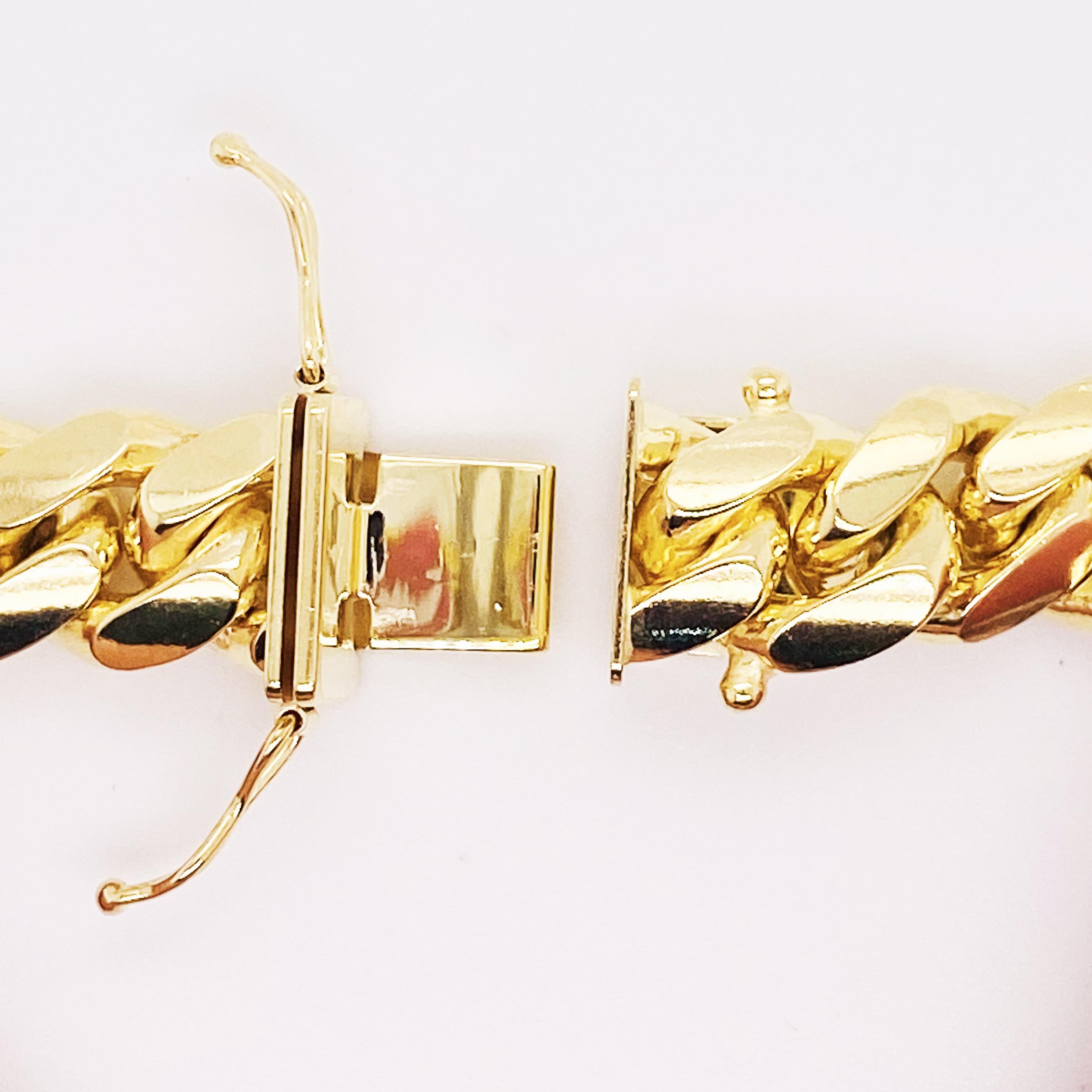 spanish link chain gold