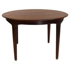 Massive Mid century Rosewood Danish Extension Dining Table by Henning Kjærnulf