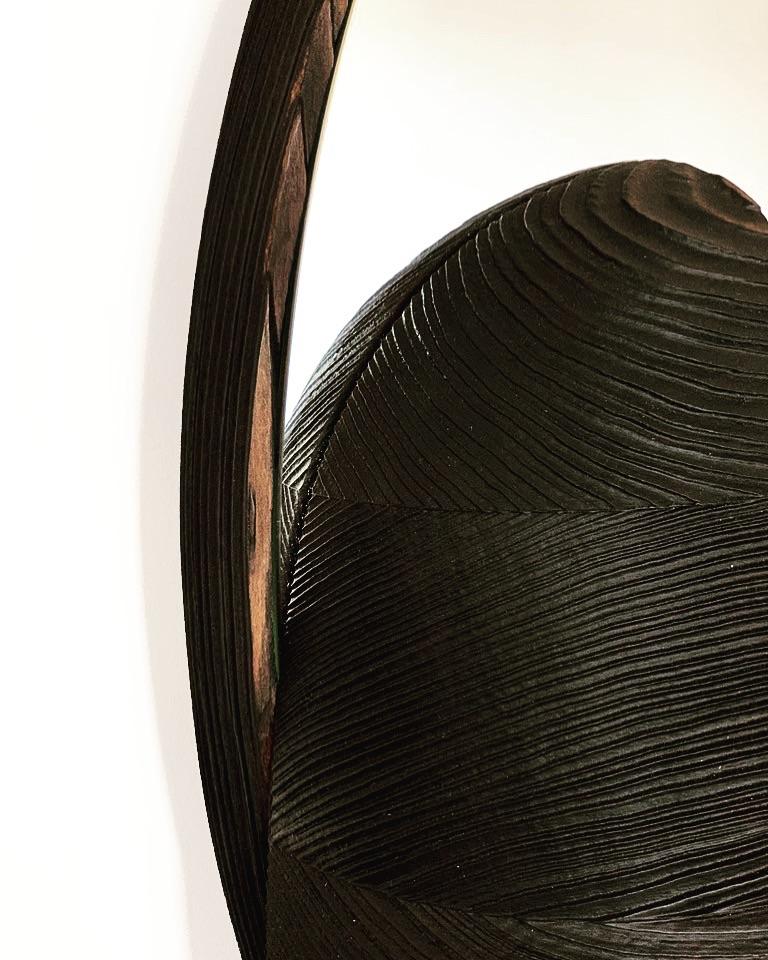 Minimalismo Massive mirror by Charlotte Besson-Oberlin in vendita
