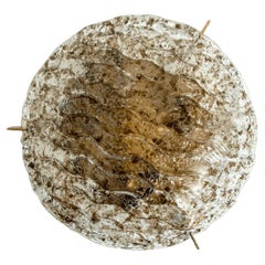 Massive Murano Glass Flush Mount, Germany, 1960s