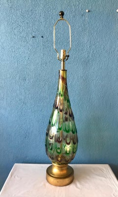 Massive Murano Mid Century Lamp