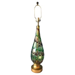 Lampada massiccia di Murano del Medioevo