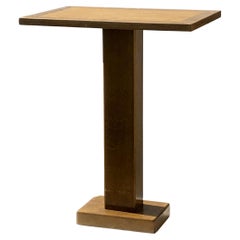A MODERNIST Oak GUERIDON in the spirit of CHARLES DUDOUYT, France 1930