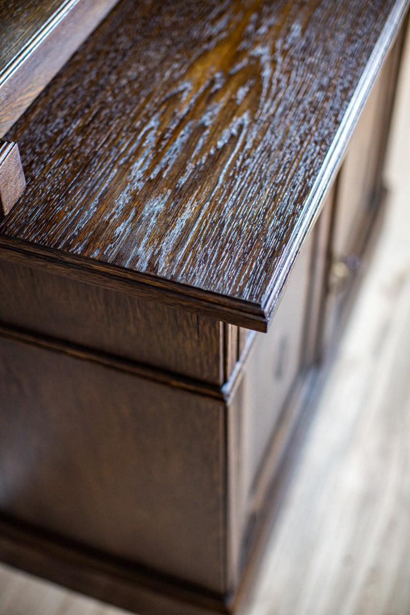 Buffet en bois et placage d'Oak Wood de l'entre-deux-guerres en vente 2