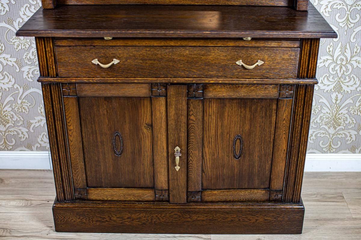 Placage Buffet en bois et placage d'Oak Wood de l'entre-deux-guerres en vente
