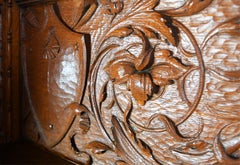 Massive Oliver House Quarter Sawn Oak Victorian Mantel