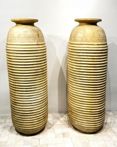 Massive Pair of Vessels Custom Designed by Richard Himmel, 1970