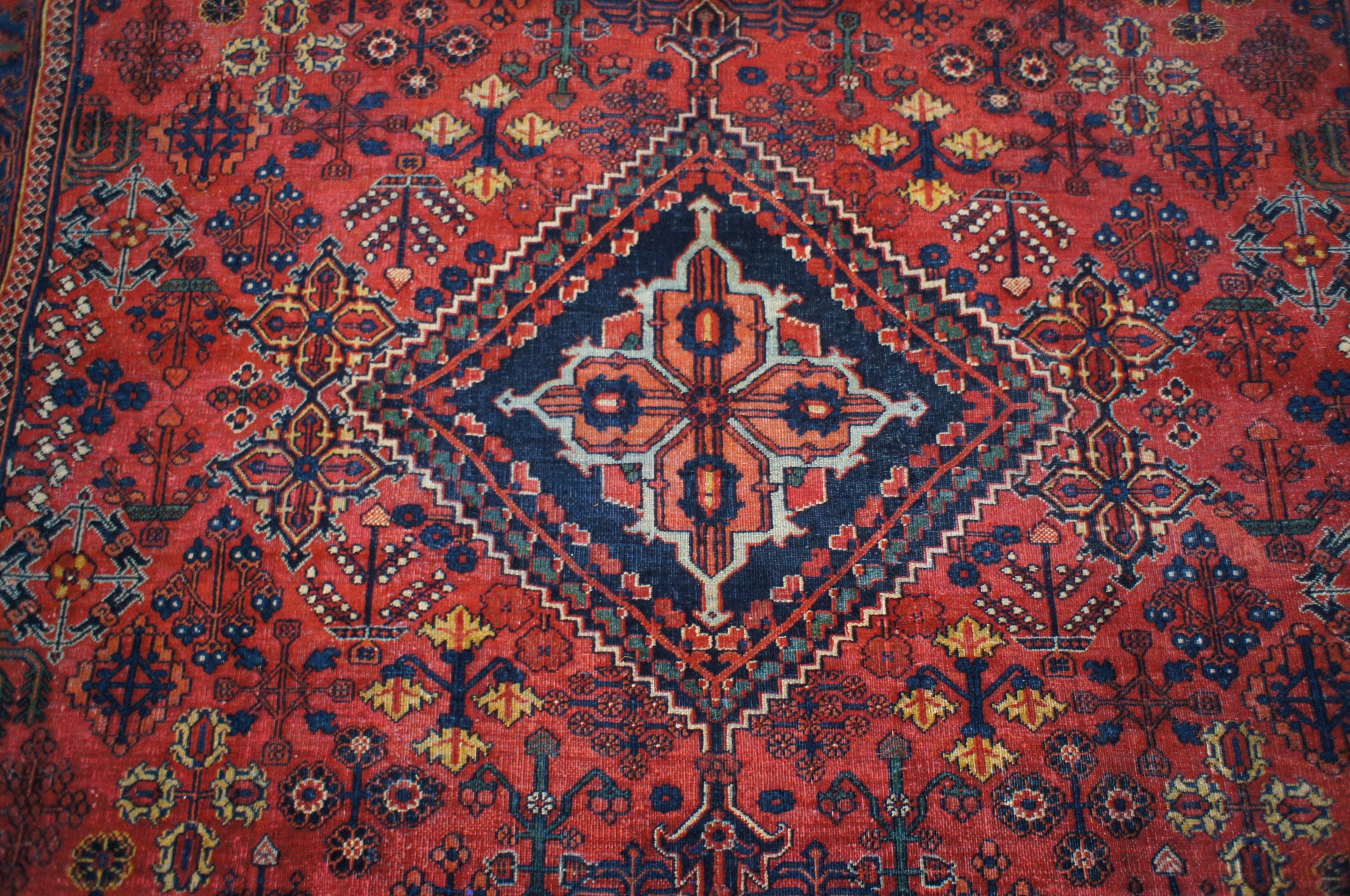 Massive Persian Iran Joshegan Geometric Floral Palace Area Rug Carpet 10' x 17' 1