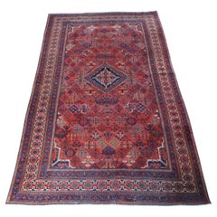 Massive Persian Iran Joshegan Geometric Floral Palace Area Rug Carpet 10' x 17'