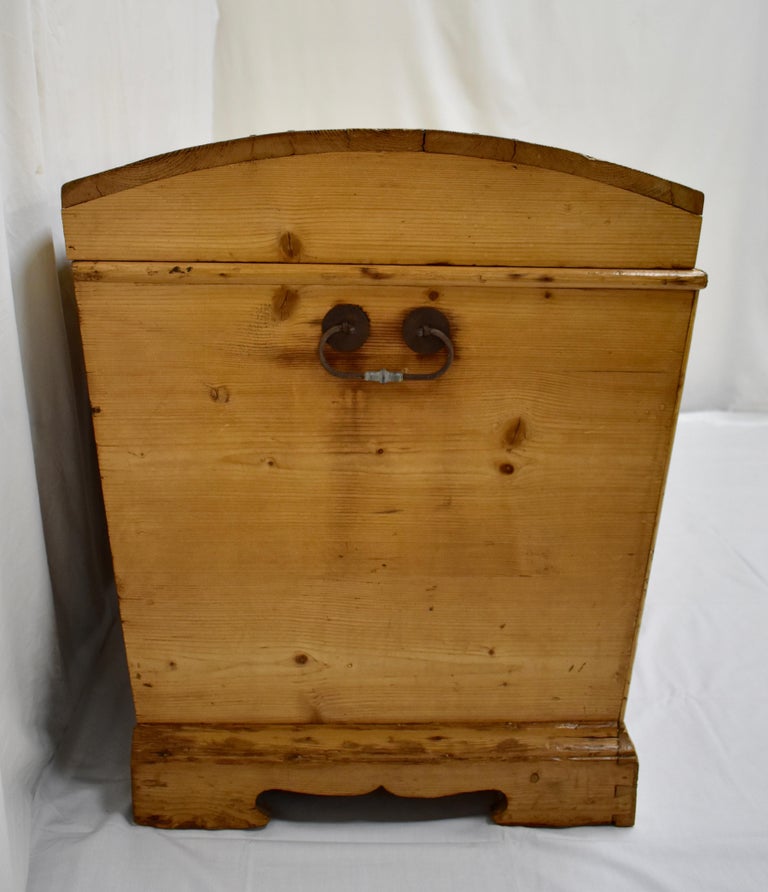 Massive Pine CedarLined DomeTop Trunk or Blanket Chest at 1stDibs