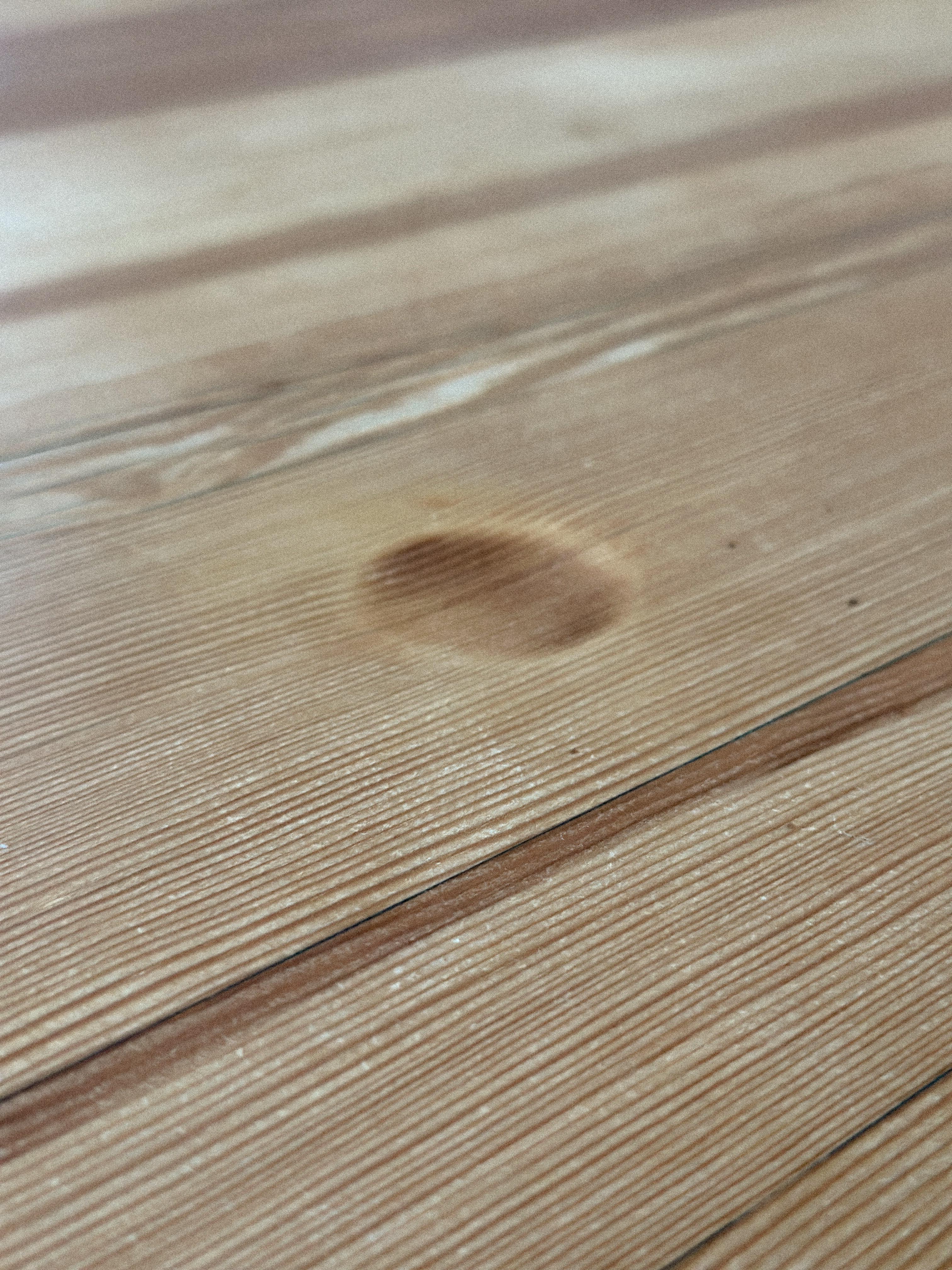 Massive Pine Side Table, Sweden, 1970s For Sale 1