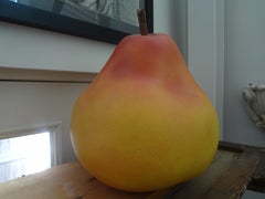 Massive Postmodern Pop Art Ceramic Pear