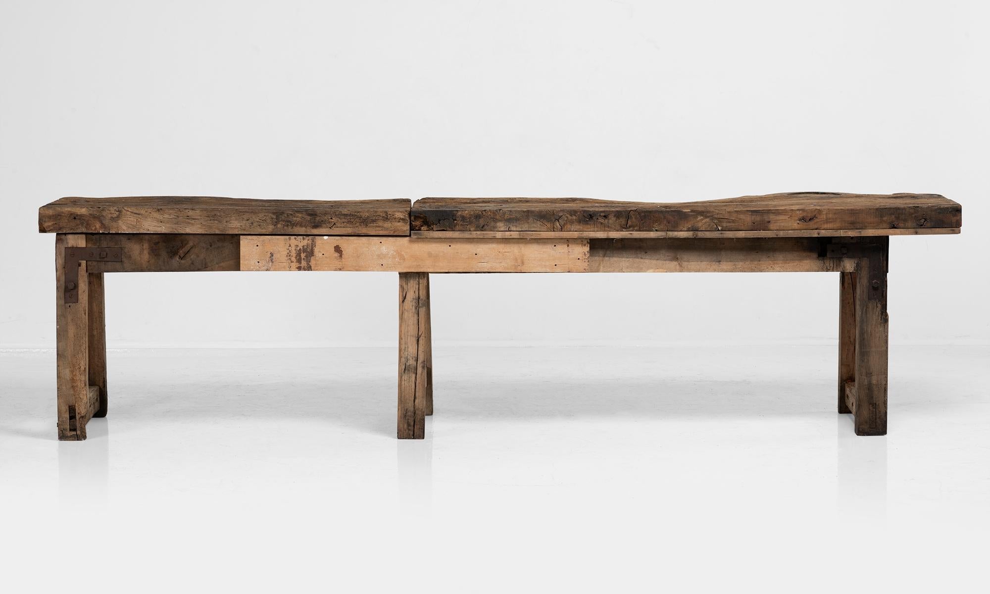 Wood Massive Primitive Table