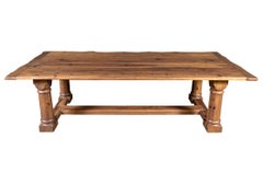 Massiver Ralph Lauren Trestle-Tisch aus Kiefernholz