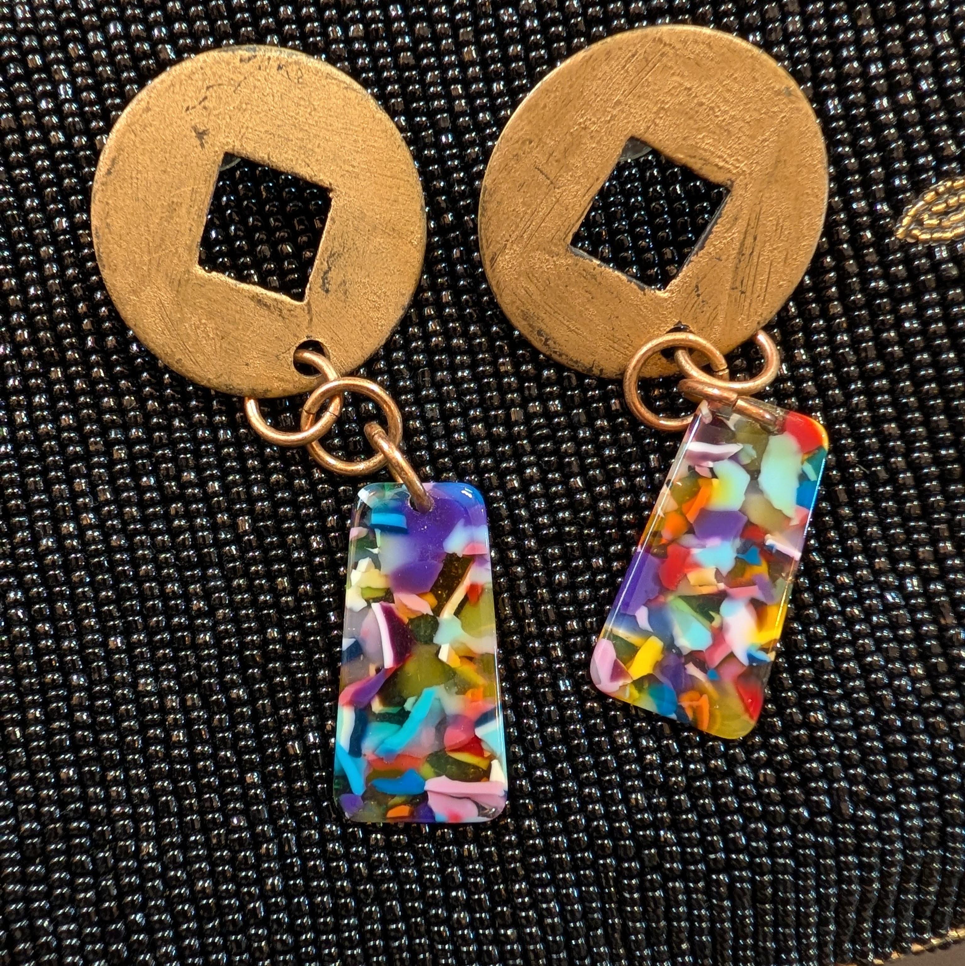 Orecchini firmati Martha Sturdy degli anni '80, di grandi dimensioni in vendita 5