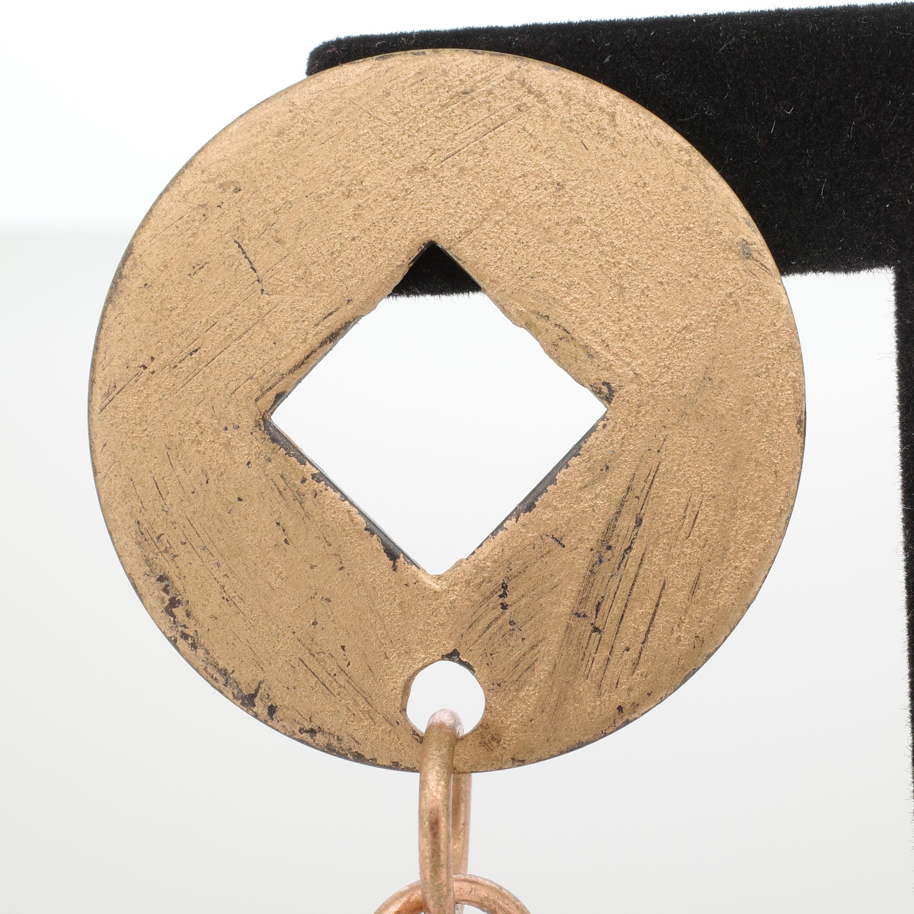 Orecchini firmati Martha Sturdy degli anni '80, di grandi dimensioni in vendita 2