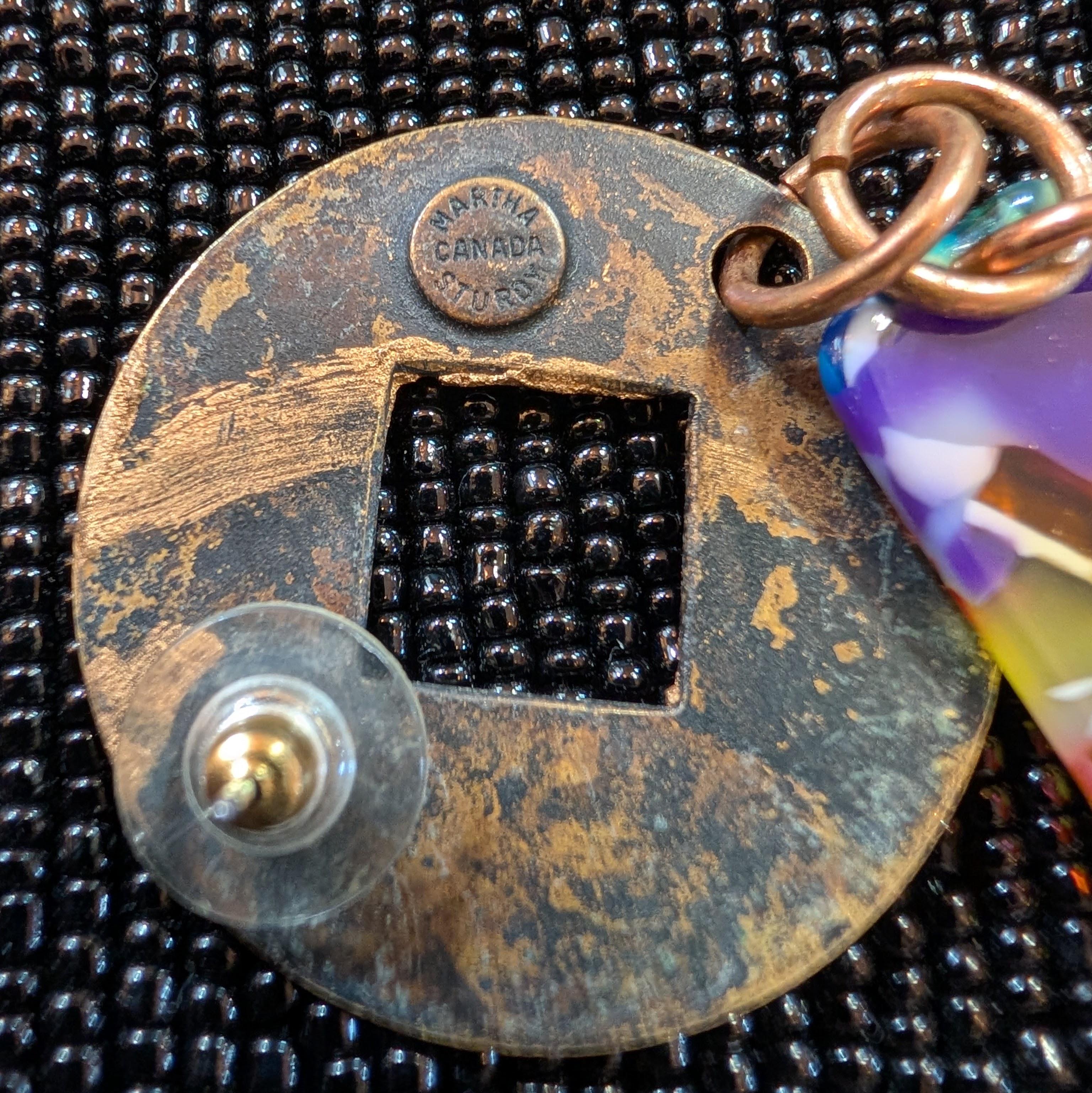 Orecchini firmati Martha Sturdy degli anni '80, di grandi dimensioni in vendita 4