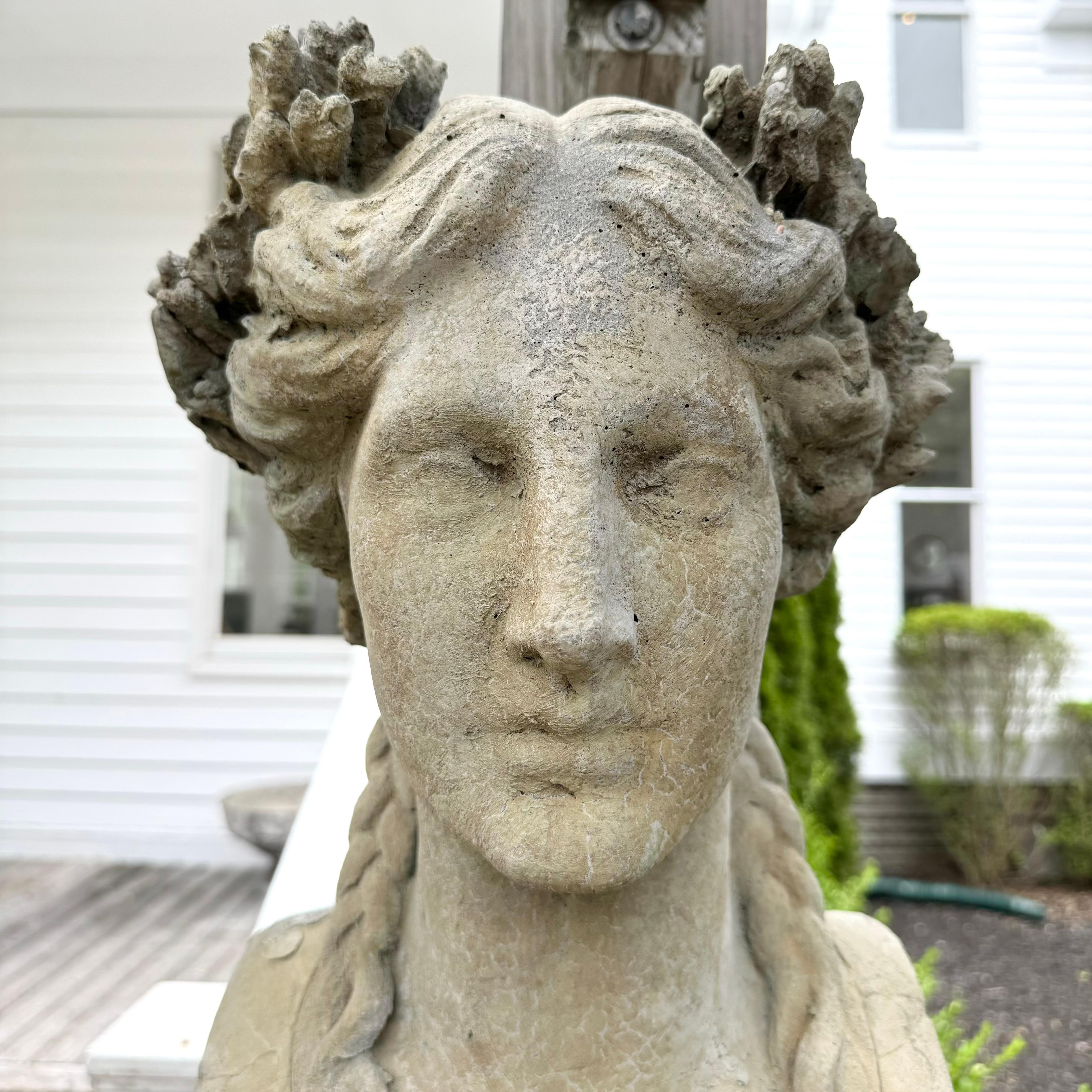 Massive Stone Aphrodite Statue, 1980s USA 5