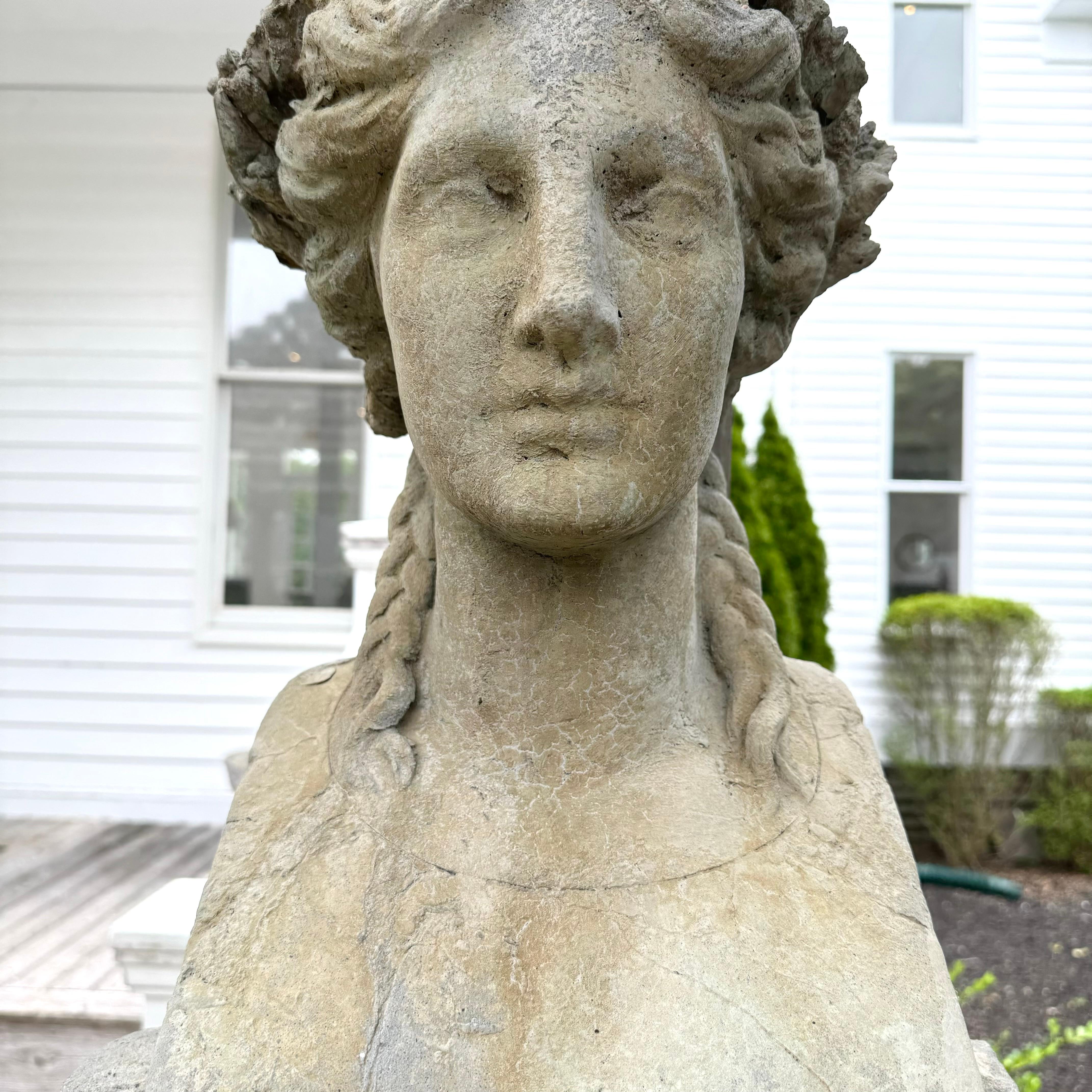 Massive Stone Aphrodite Statue, 1980s USA 6