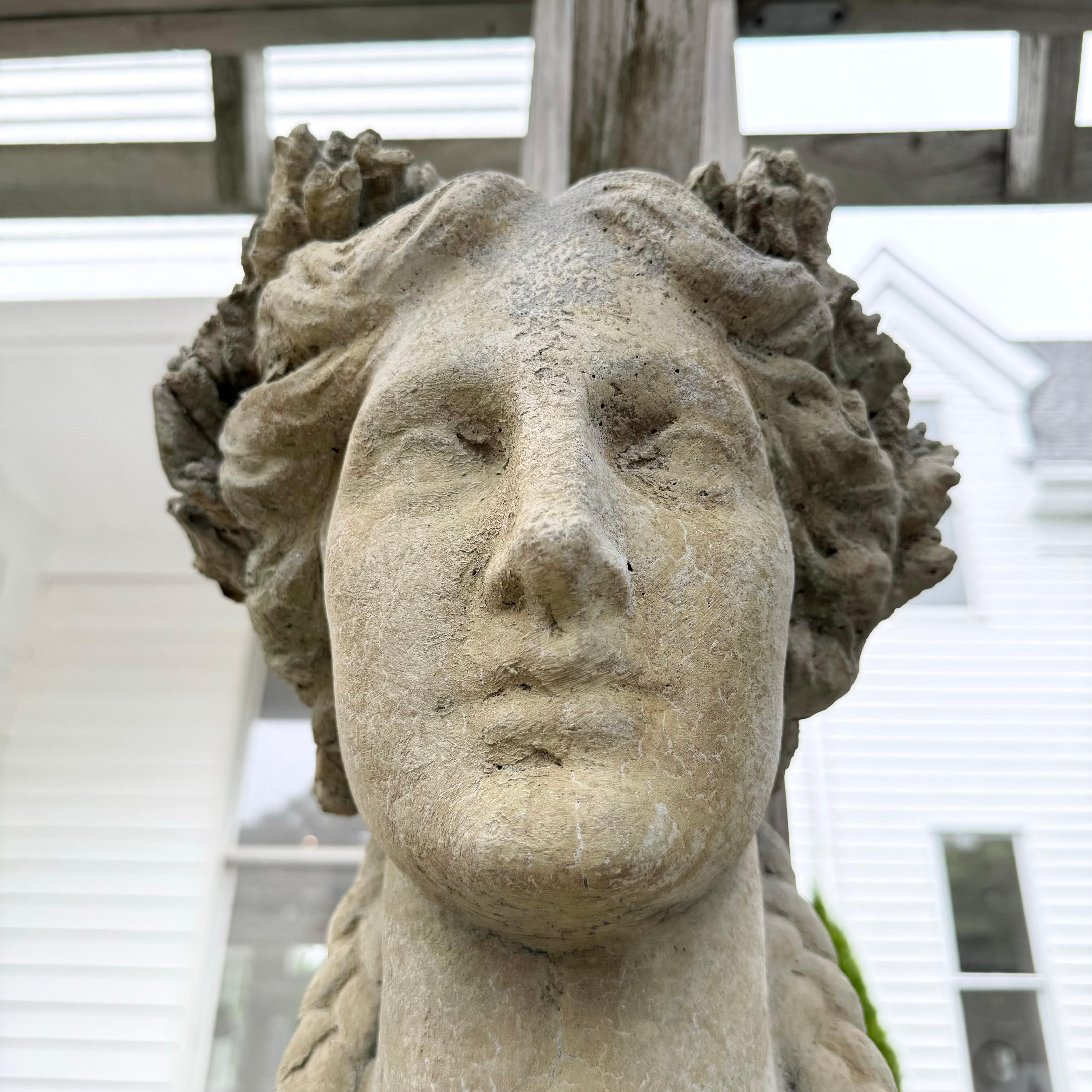 Massive Stone Aphrodite Statue, 1980s USA 12