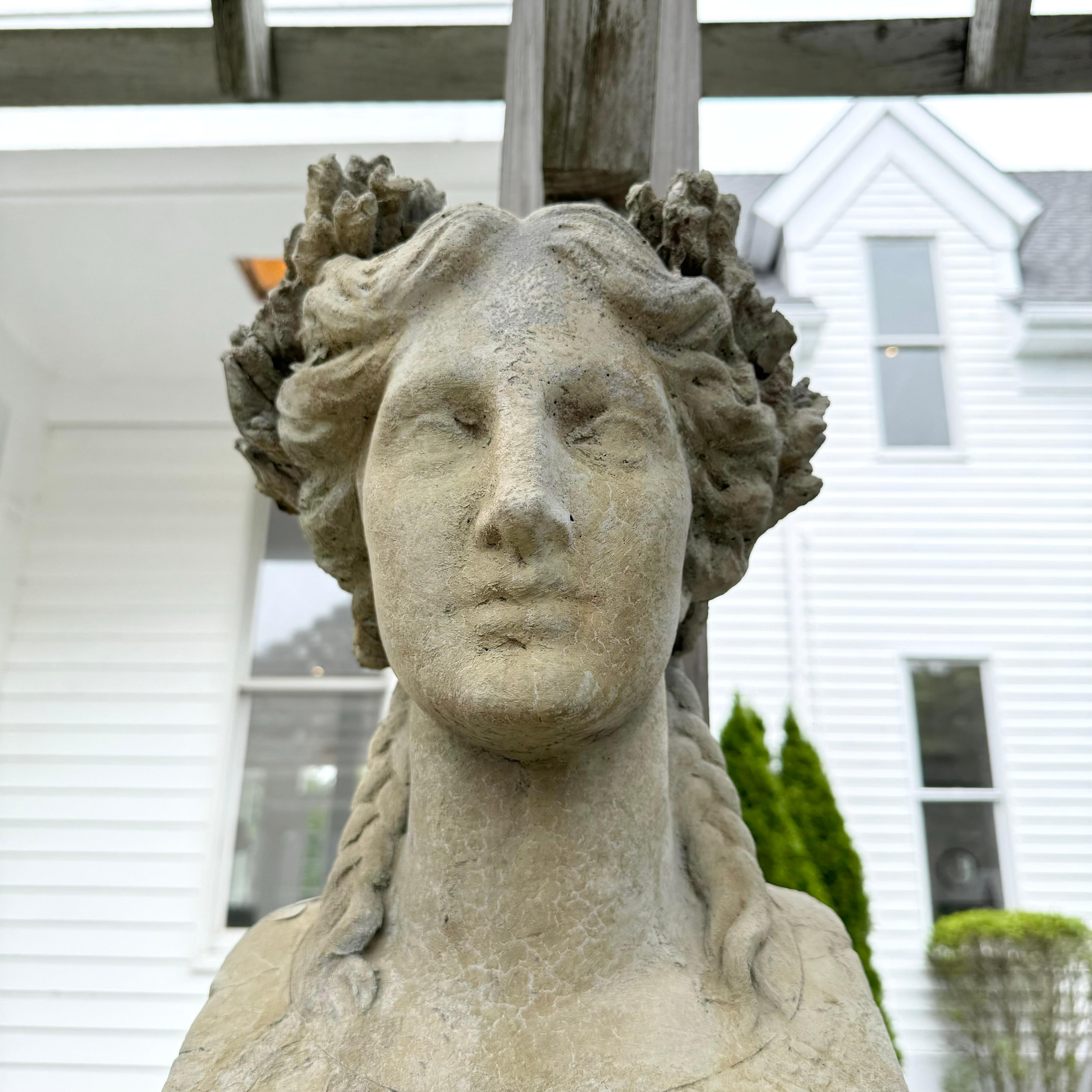 American Massive Stone Aphrodite Statue, 1980s USA