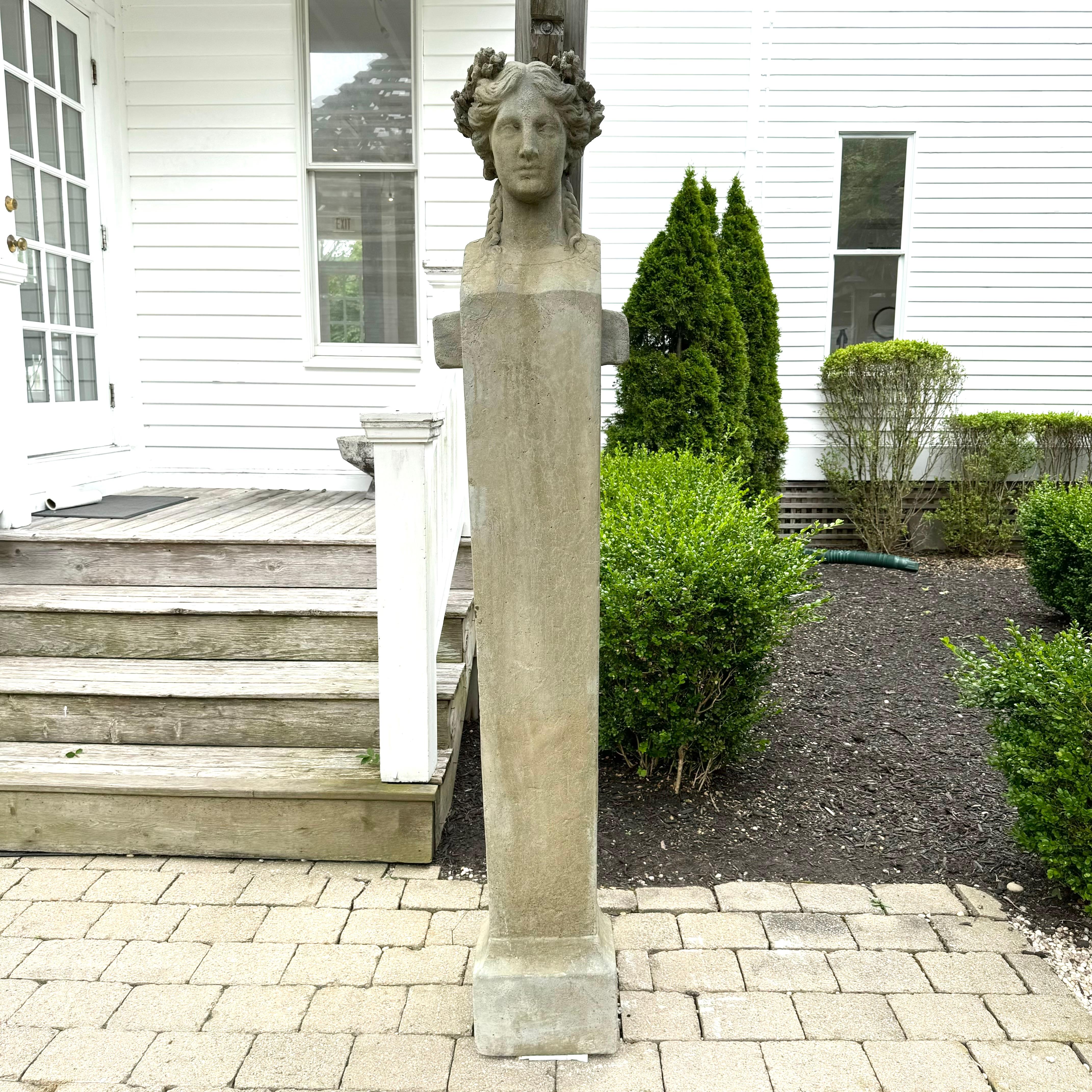 Cast Massive Stone Aphrodite Statue, 1980s USA