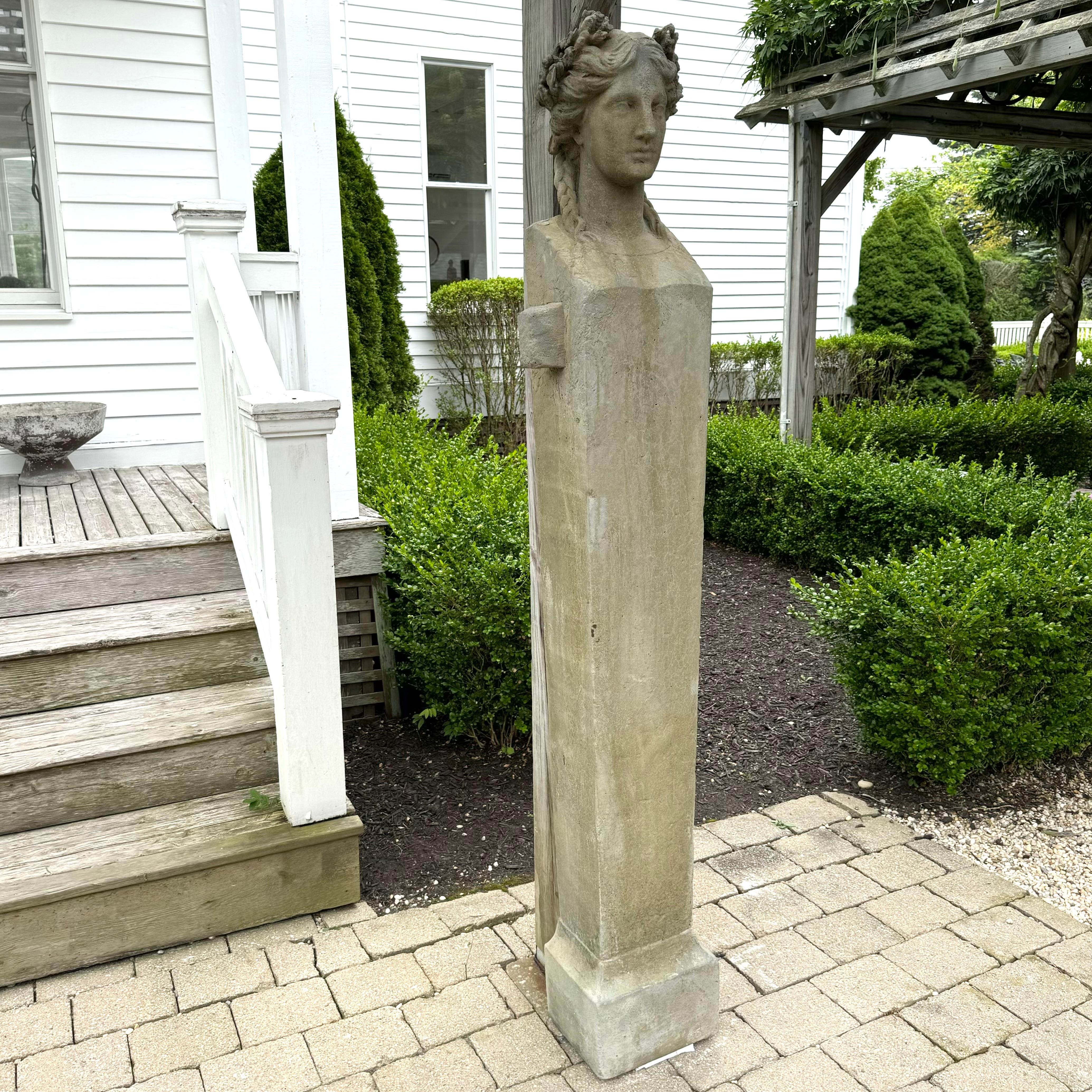 Late 20th Century Massive Stone Aphrodite Statue, 1980s USA