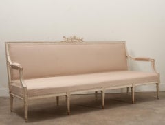 Massive 19th Century Swedish Gustavian Banquette