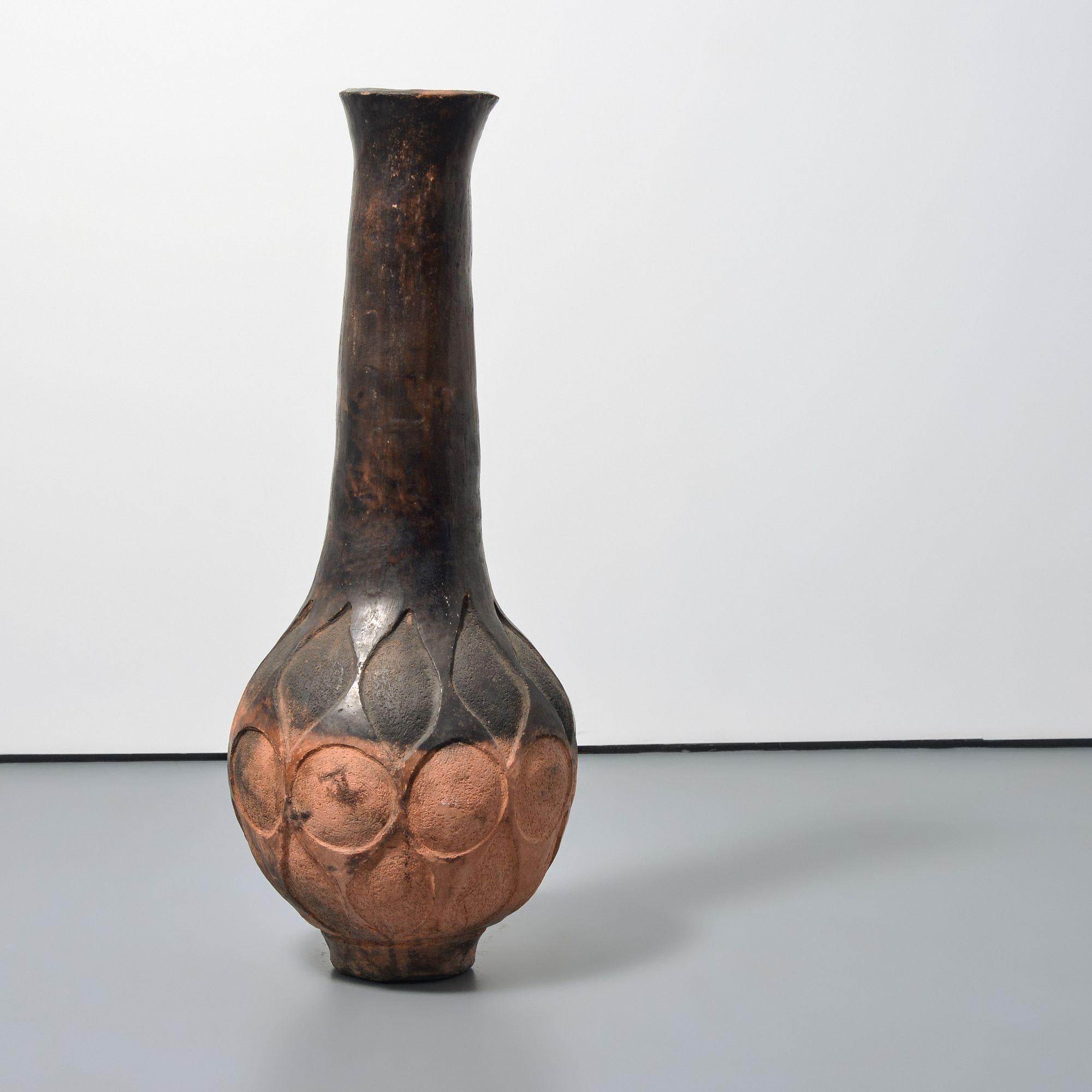 Americano Grande vaso in ceramica di Sydney K. Hamburger, 43,5