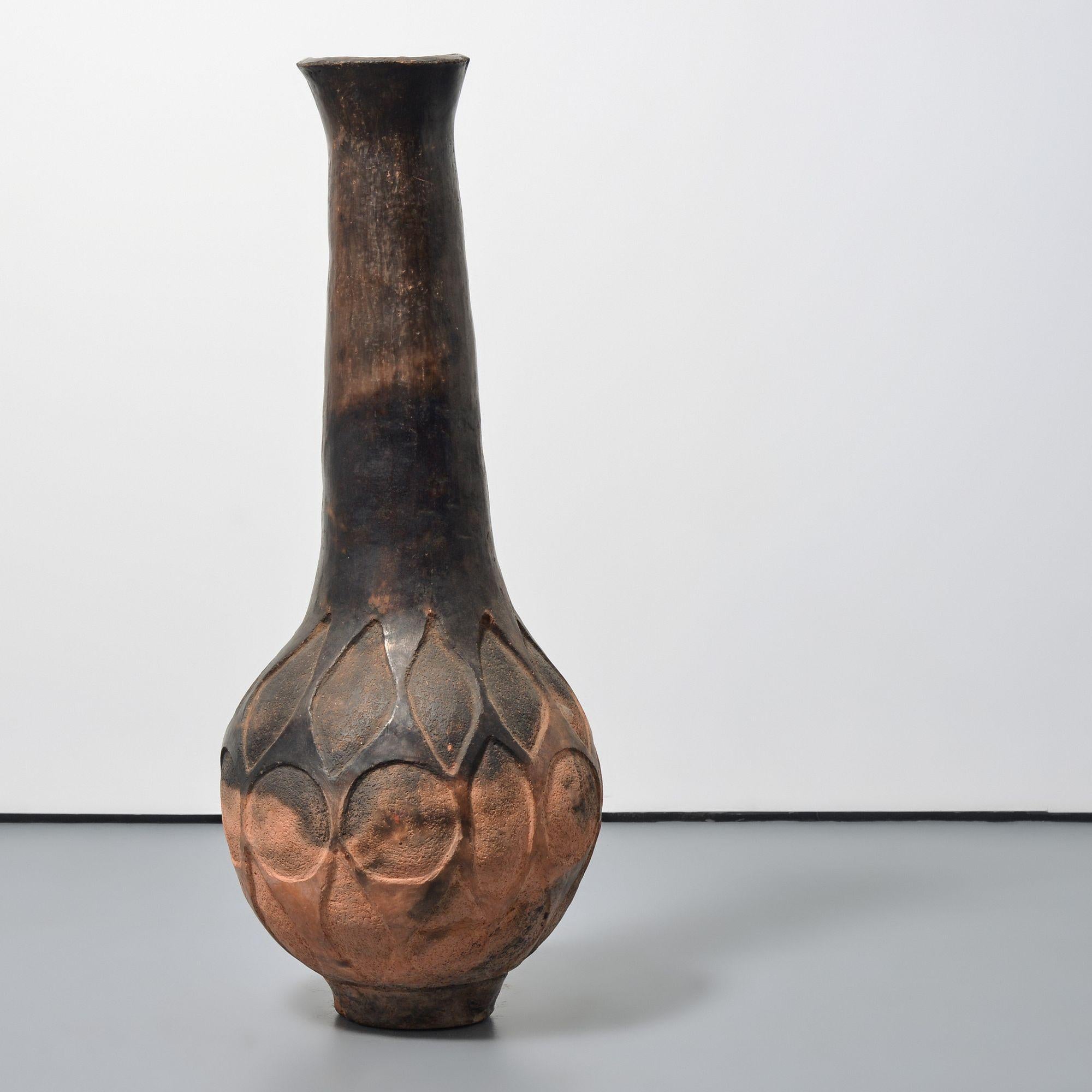 Grande vaso in ceramica di Sydney K. Hamburger, 43,5