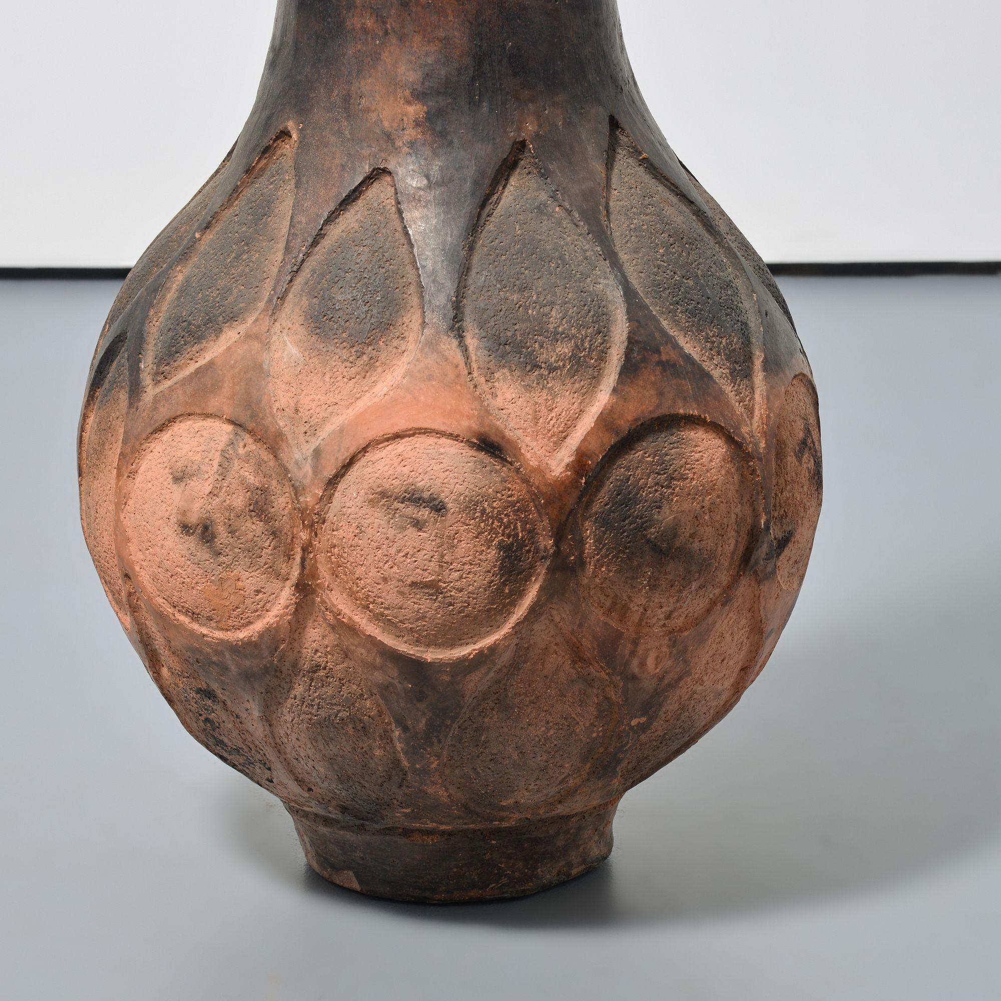 XX secolo Grande vaso in ceramica di Sydney K. Hamburger, 43,5