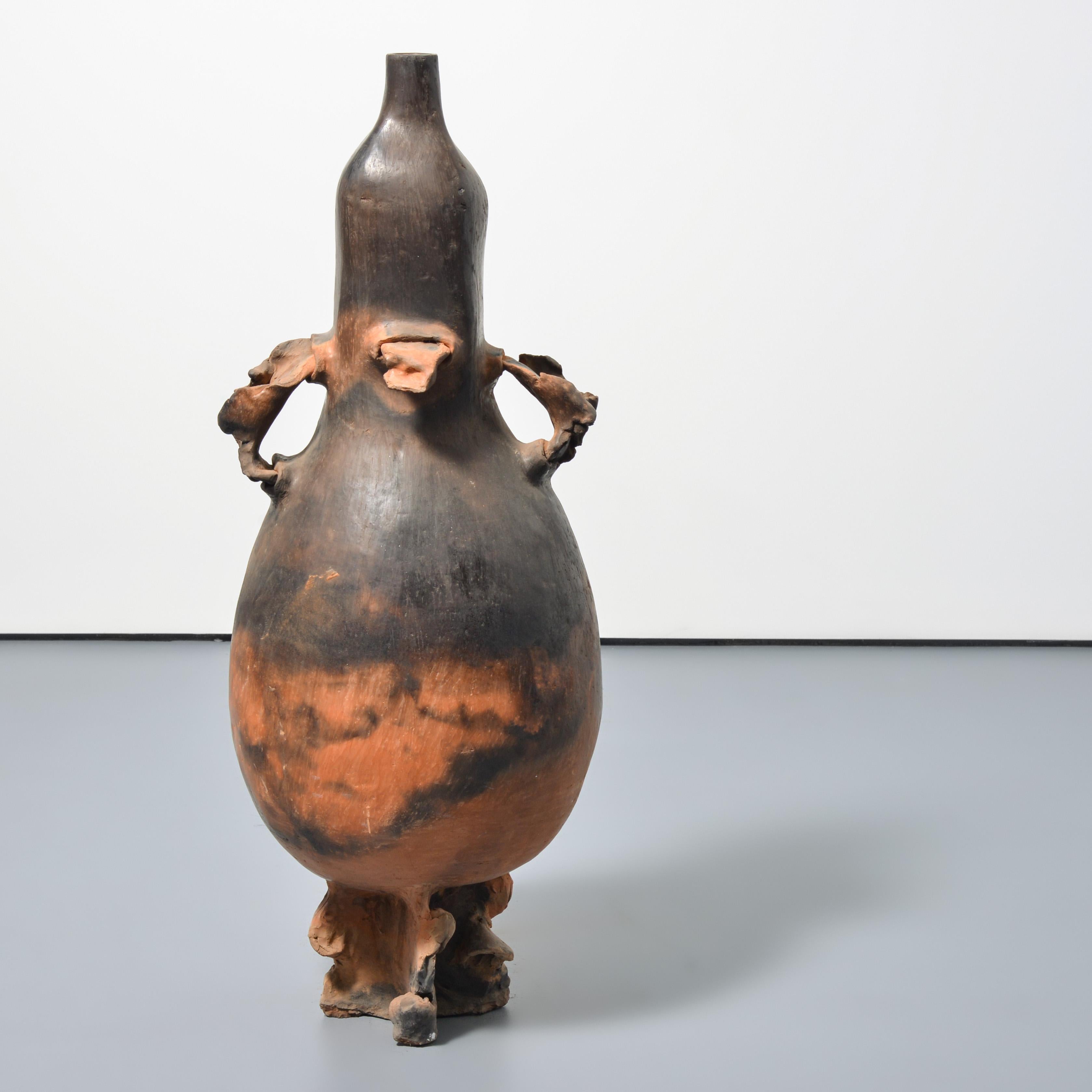 Ceramica Scultura/vasca massiccia di Sydney K. Hamburger, H. H. 44.5 in vendita