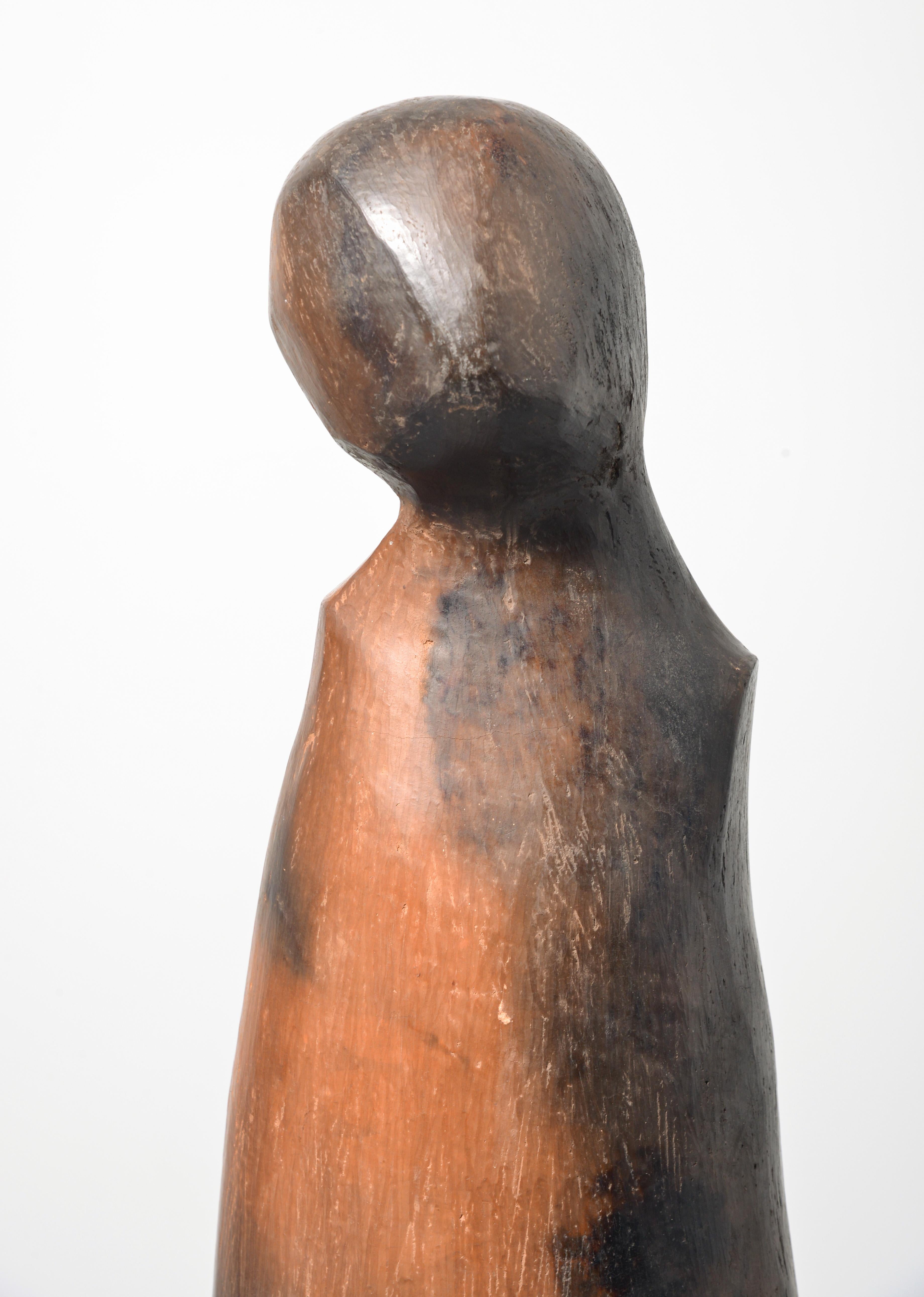 Céramique Sculpture / récipient de Sydney K. Hamburger, 53 po. (H)