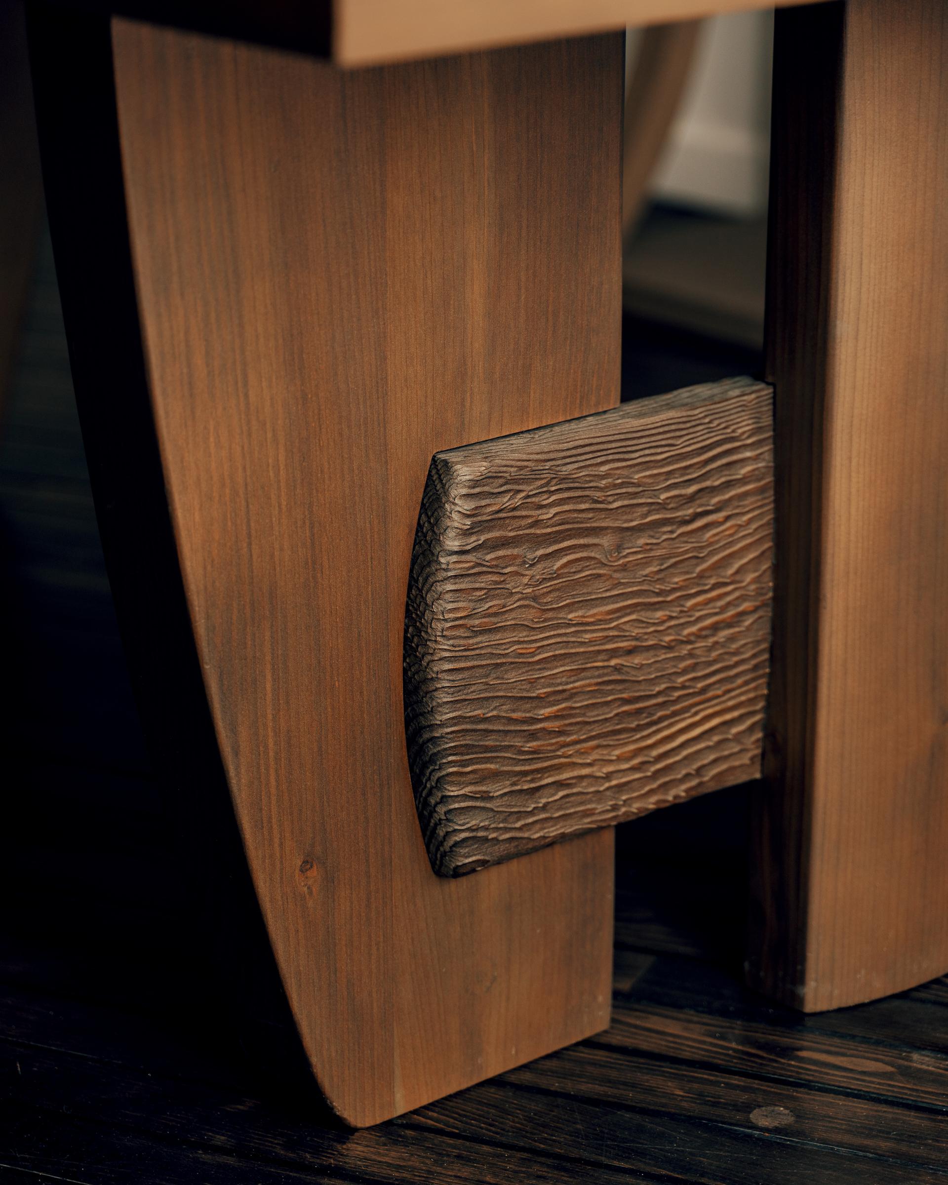 Mesa Massive de Charlotte Besson Oberlin Ceniza en venta