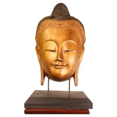 massive Thai Buddha Head, 19th c.