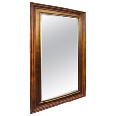 Massive Traditional Full Length Floor or Wall Hanging Mantel Bar Mirror