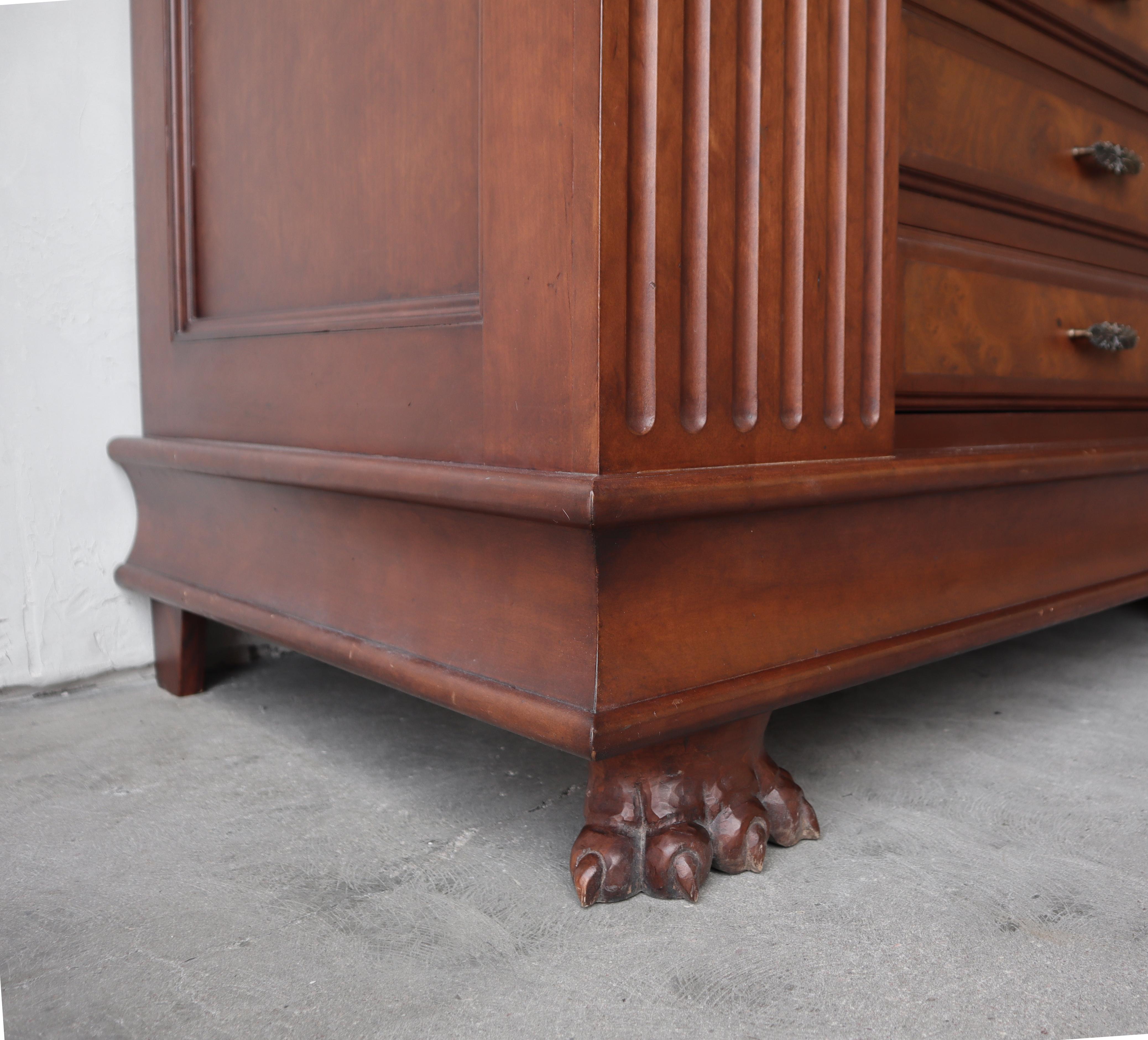 Massive Traditional High End Granite Top Buffet For Sale 2