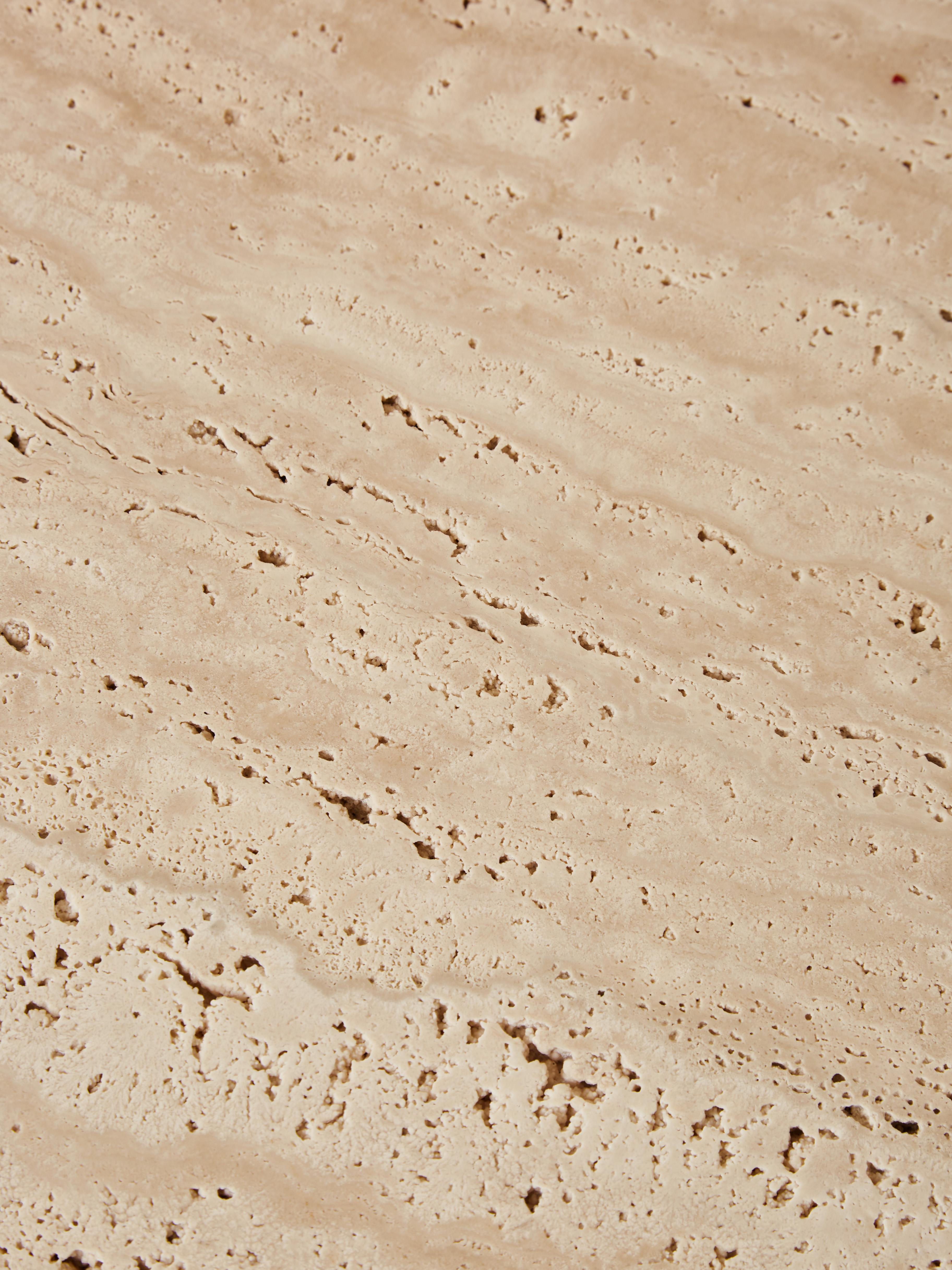 Massive Travertine Stone by Studio Glustin 1