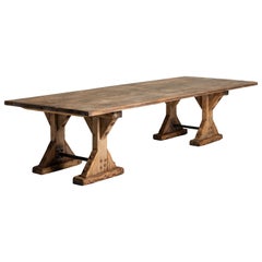 Massive Trestle Table
