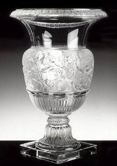 Massive Versailles Vase / Urn by Lalique of France