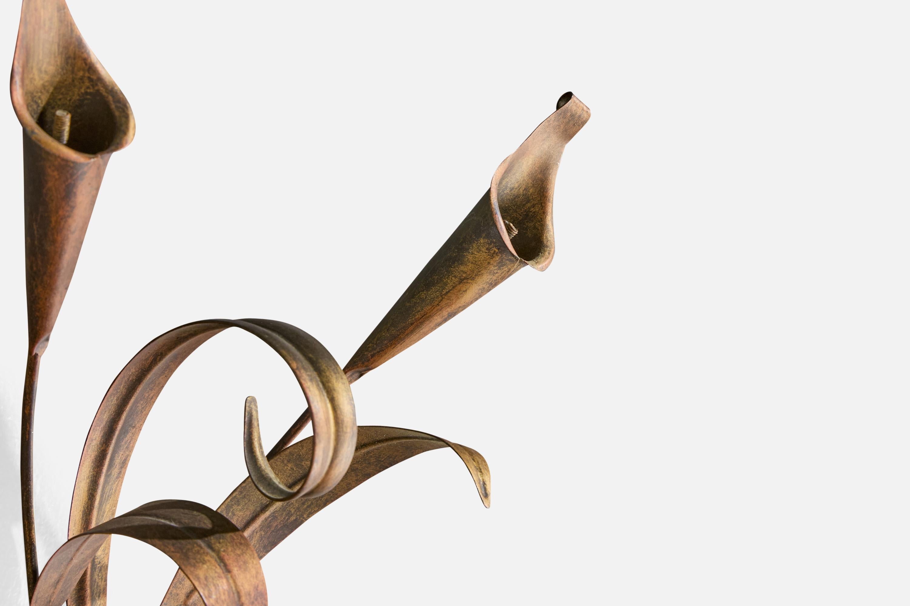 Massive Lighting, Luci da parete, Metallo, Fabrice, Francia, anni '80 in vendita 4