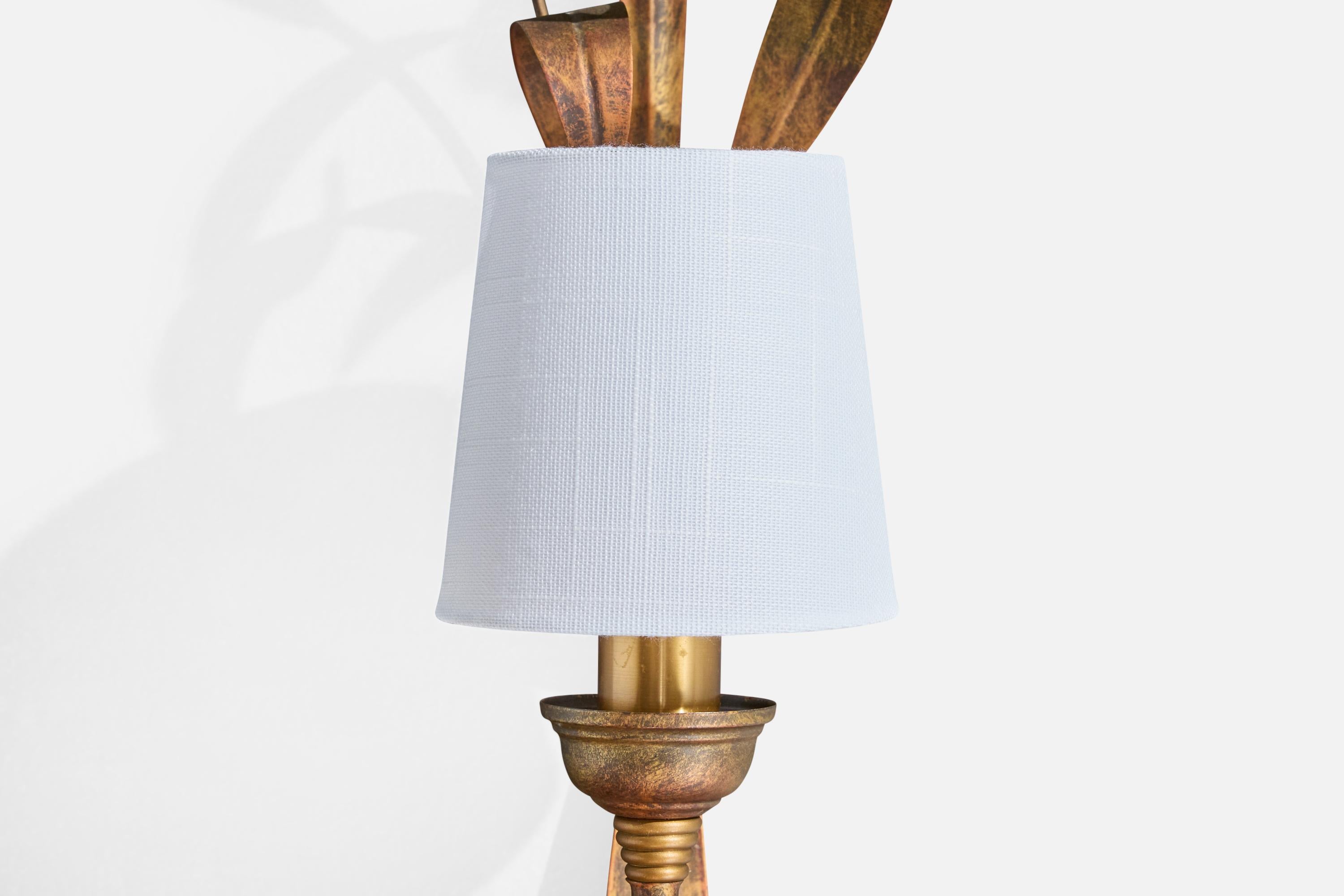 Fine XX secolo Massive Lighting, Luci da parete, Metallo, Fabrice, Francia, anni '80 in vendita