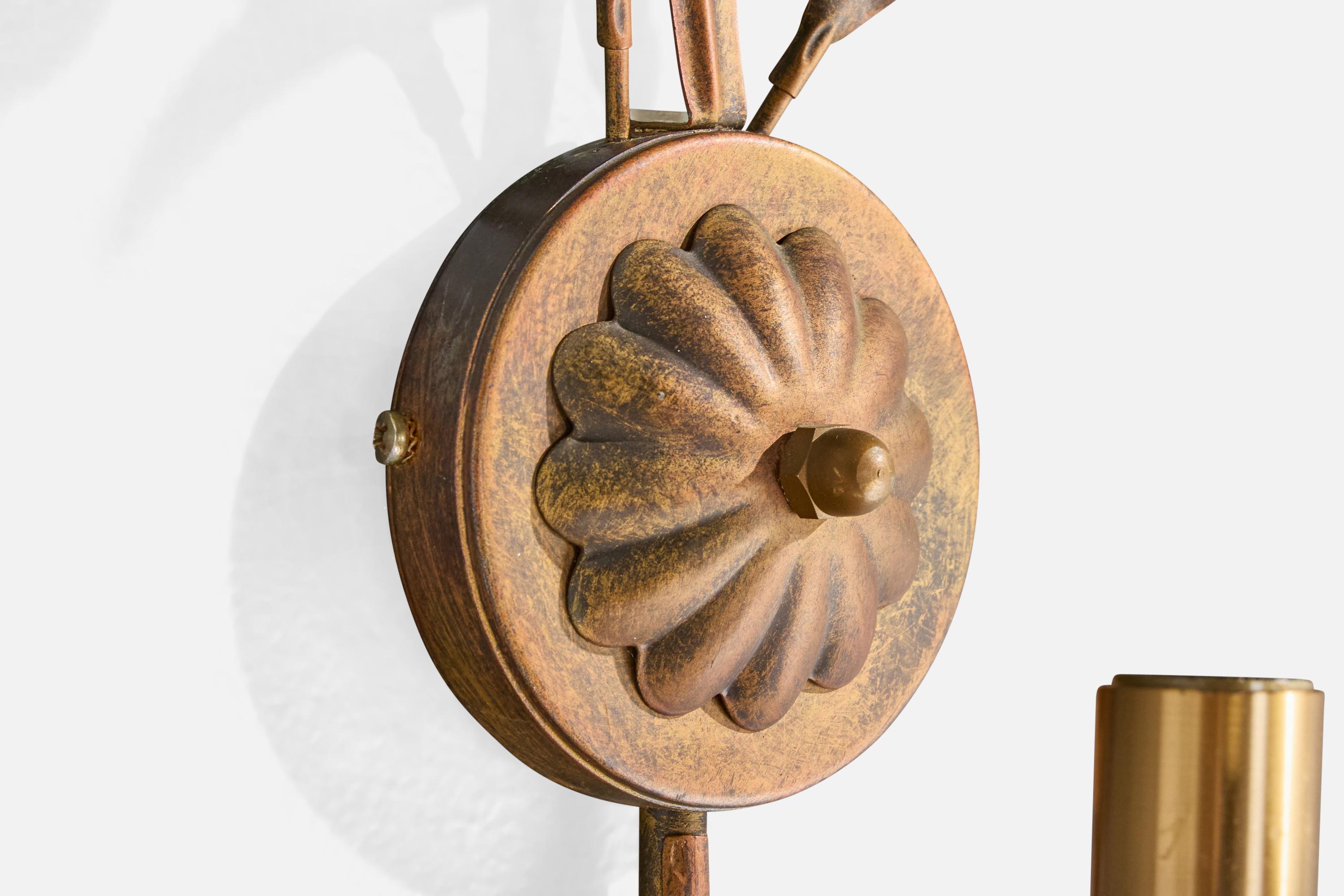 Massive Lighting, Luci da parete, Metallo, Fabrice, Francia, anni '80 in vendita 1